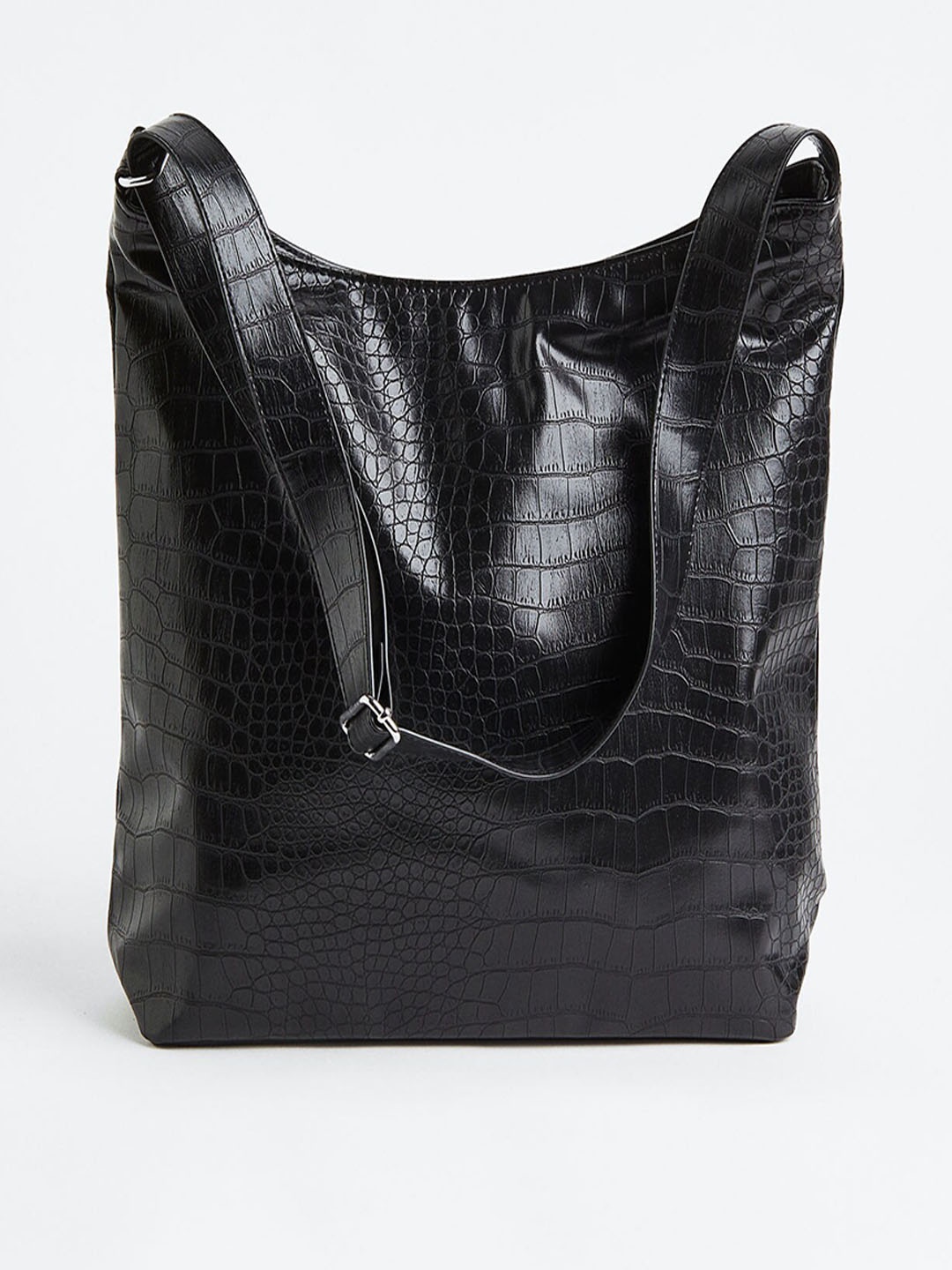 

H&M Women Black Large Shoulder Bag
