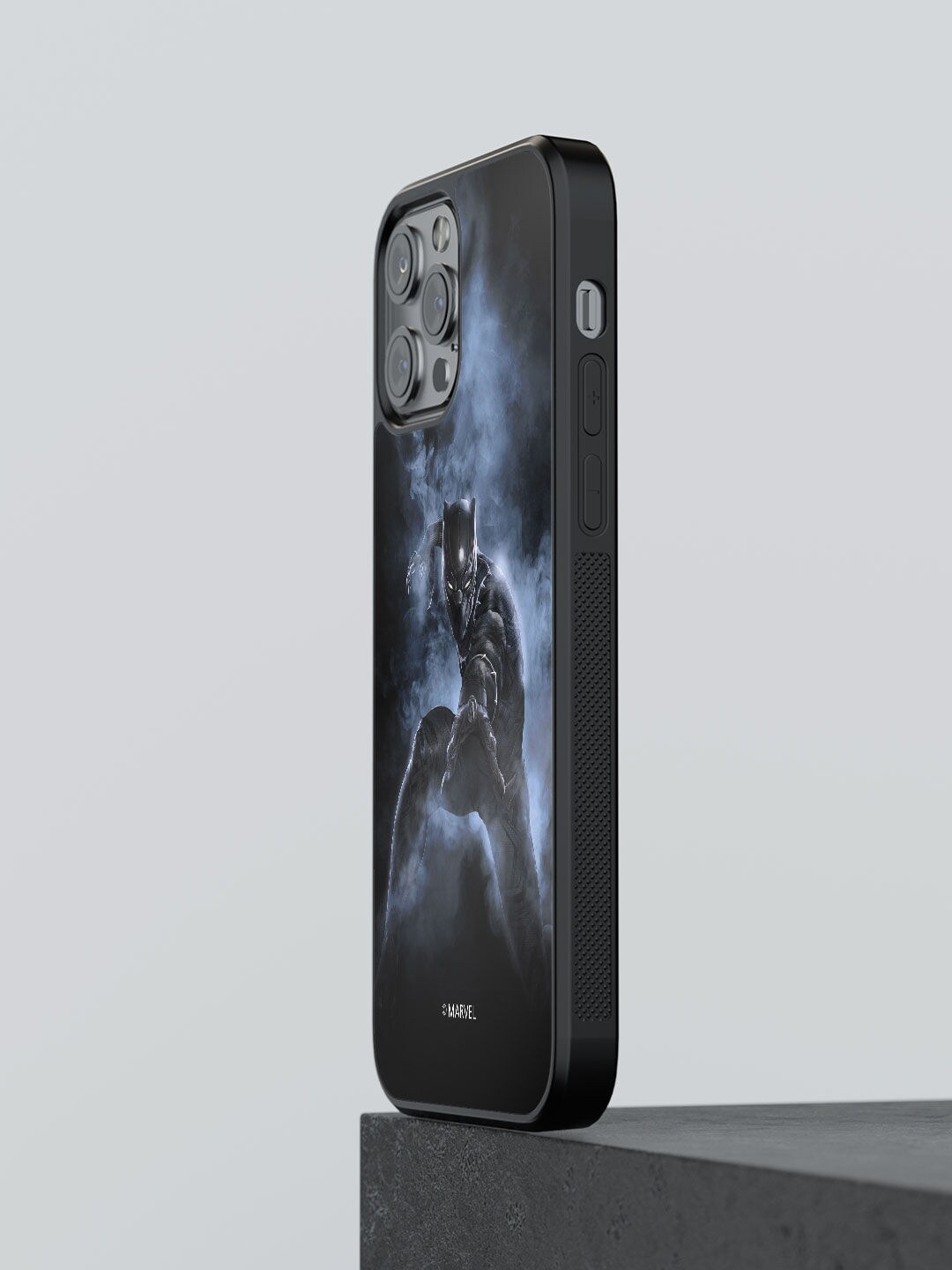 

macmerise Black Printed Black Panther Attack iPhone 12 Pro Back Case
