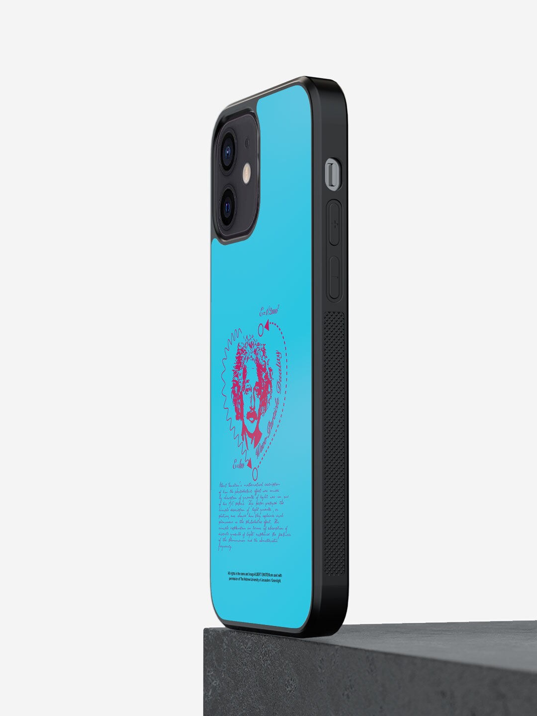 

macmerise Blue Wave Particle Duality Design iPhone 12 Mini Back Case