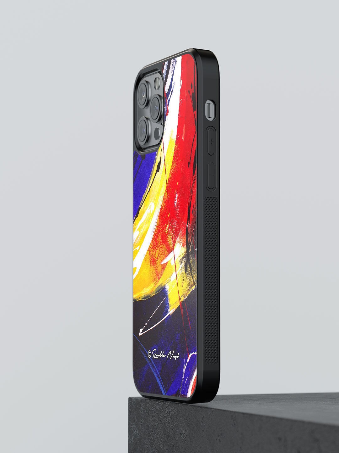 

macmerise Orange & Red Free Mind Design iPhone 12 Pro Back Case