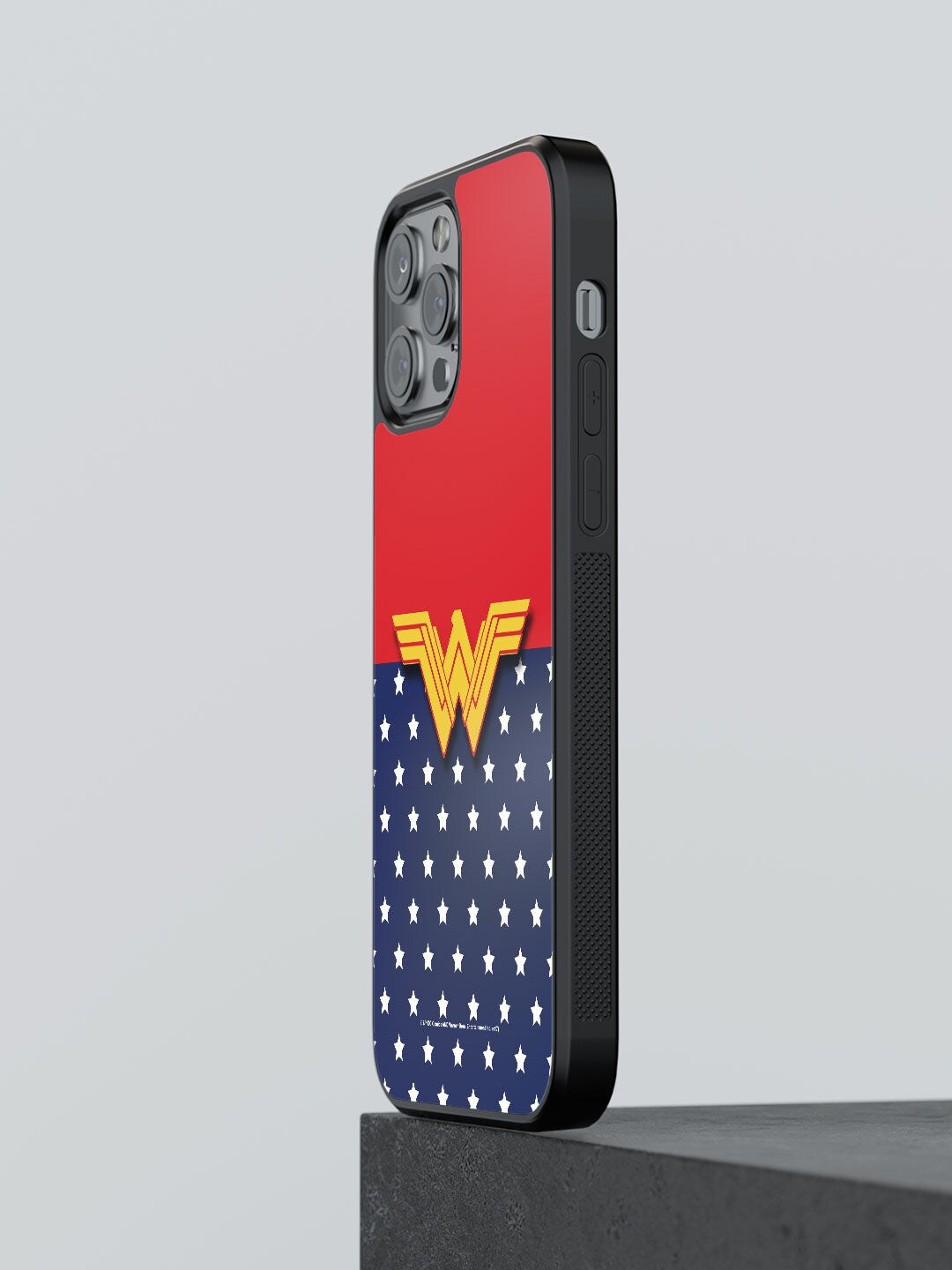 

macmerise Blue & Red Printed iPhone 12 Pro Back Case