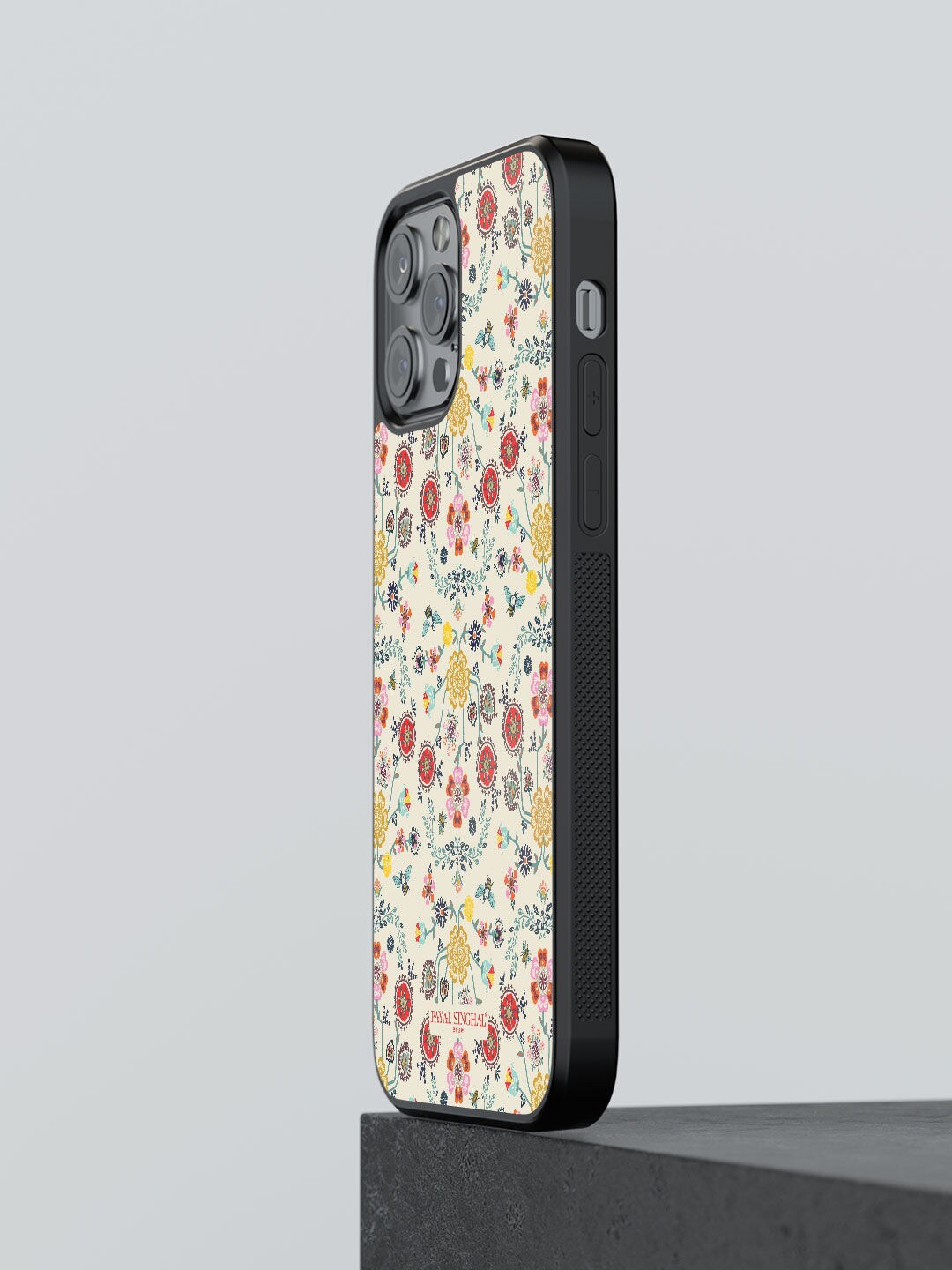 

macmerise Cream Colored iPhone 12 Pro Back Case