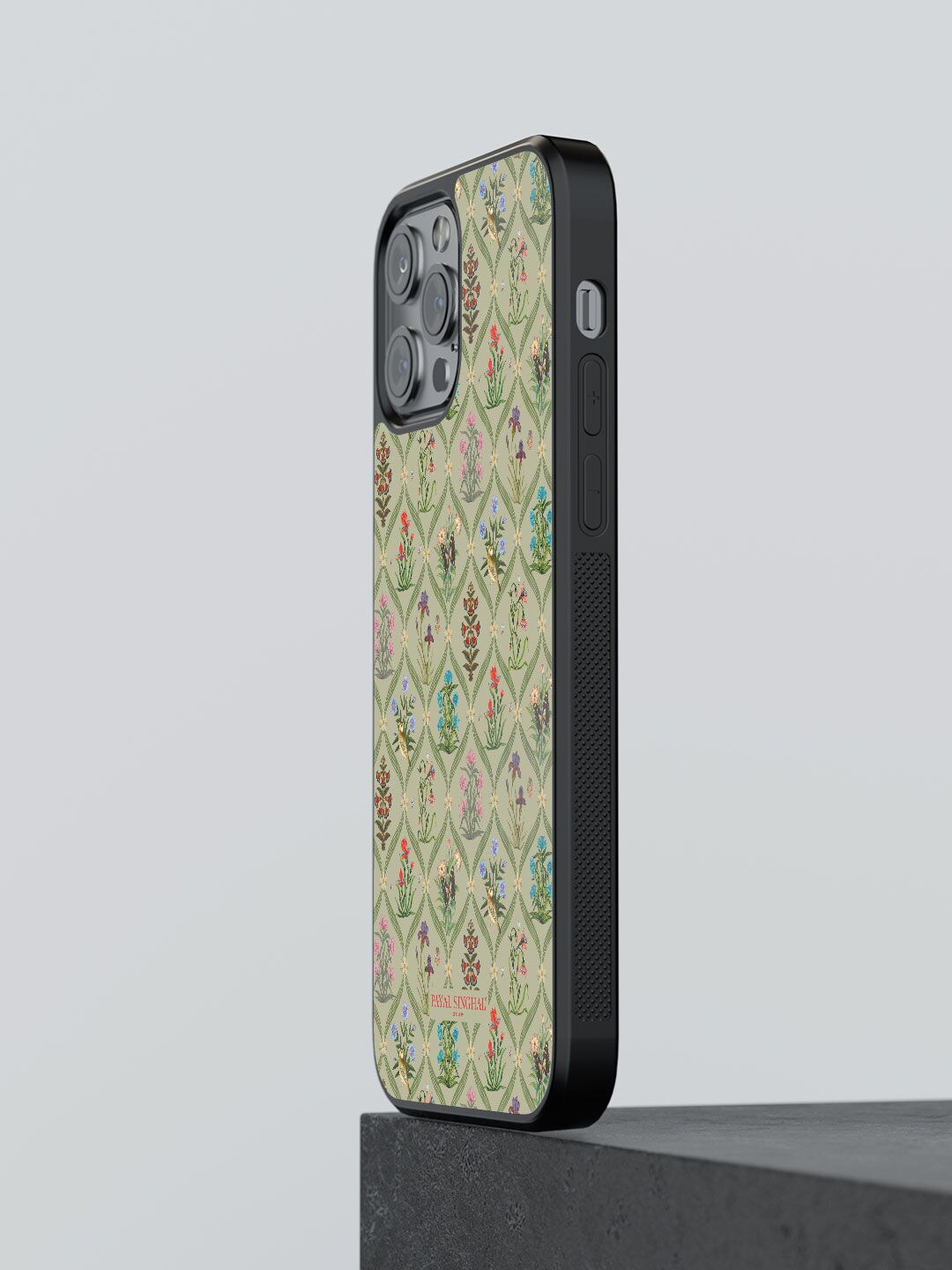 

macmerise Green Payal Singhal Mughal Motifs Design iPhone 12 Pro Back Case