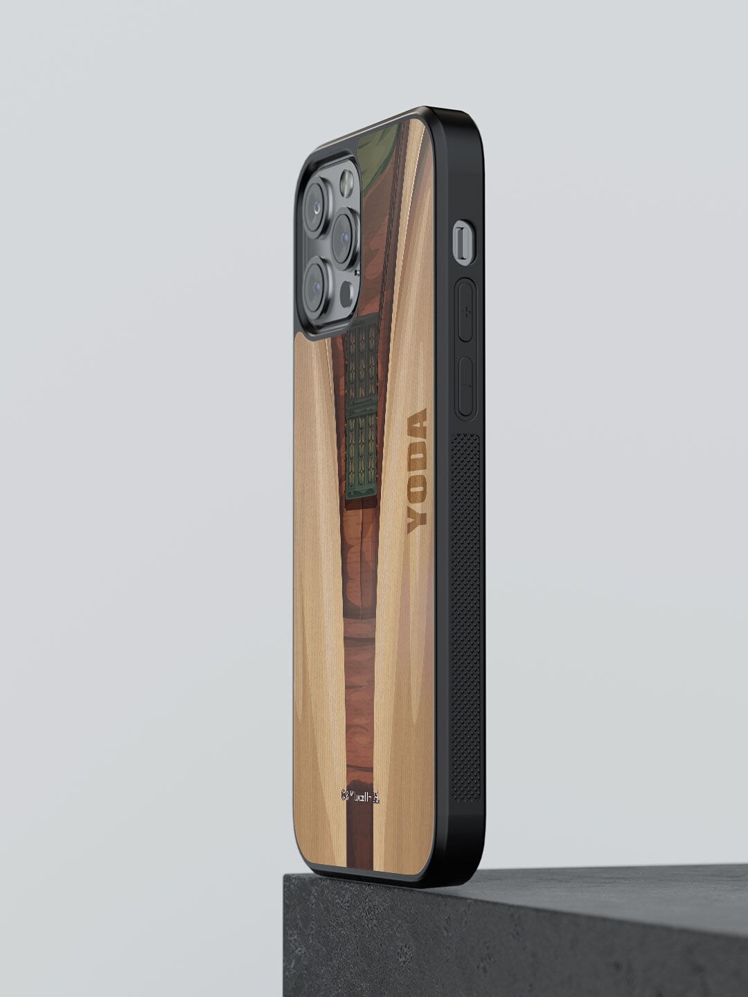

macmerise Beige Printed Attire Yoda iPhone 12 Pro Back Case