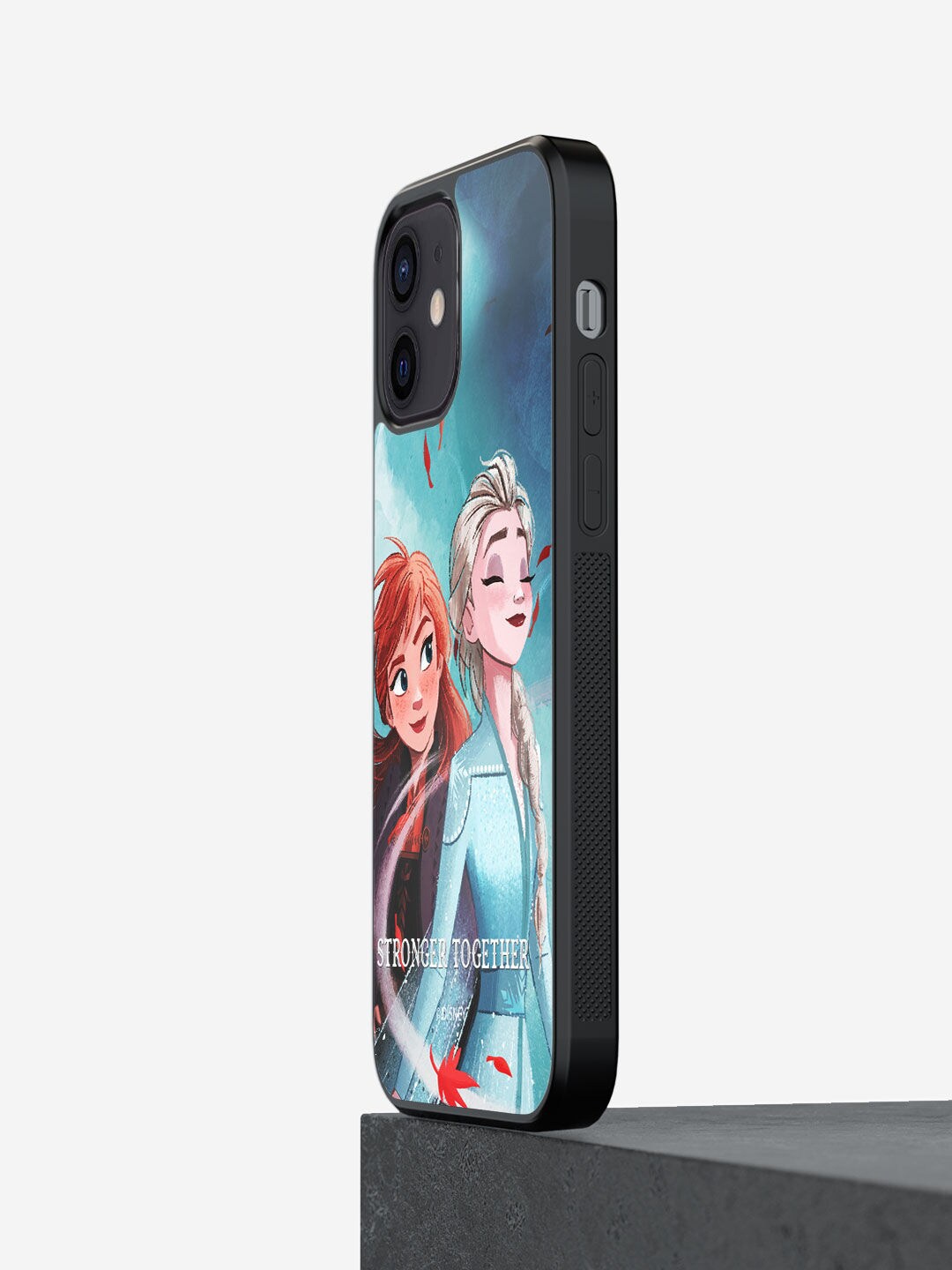 

macmerise Blue Snow Queen Printed Rubber iPhone 12 Mini Bumper Phone Back Case