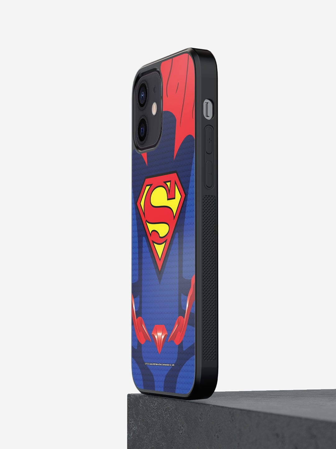 

macmerise Blue & Red Fade Out Batman iPhone 12 Mini Bumper Mobile Phone Case