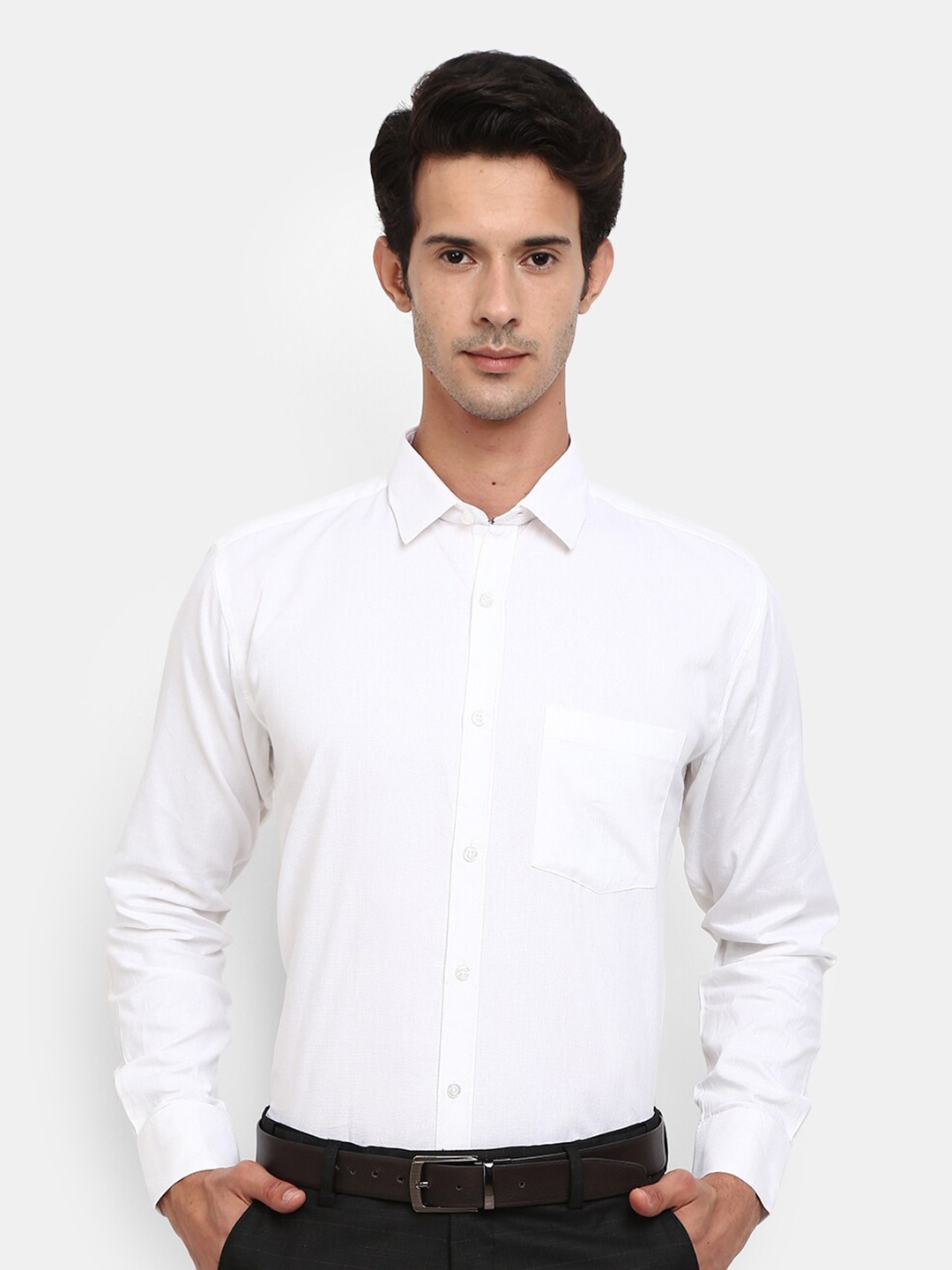 

J White by Vmart Men White Formal Shirt