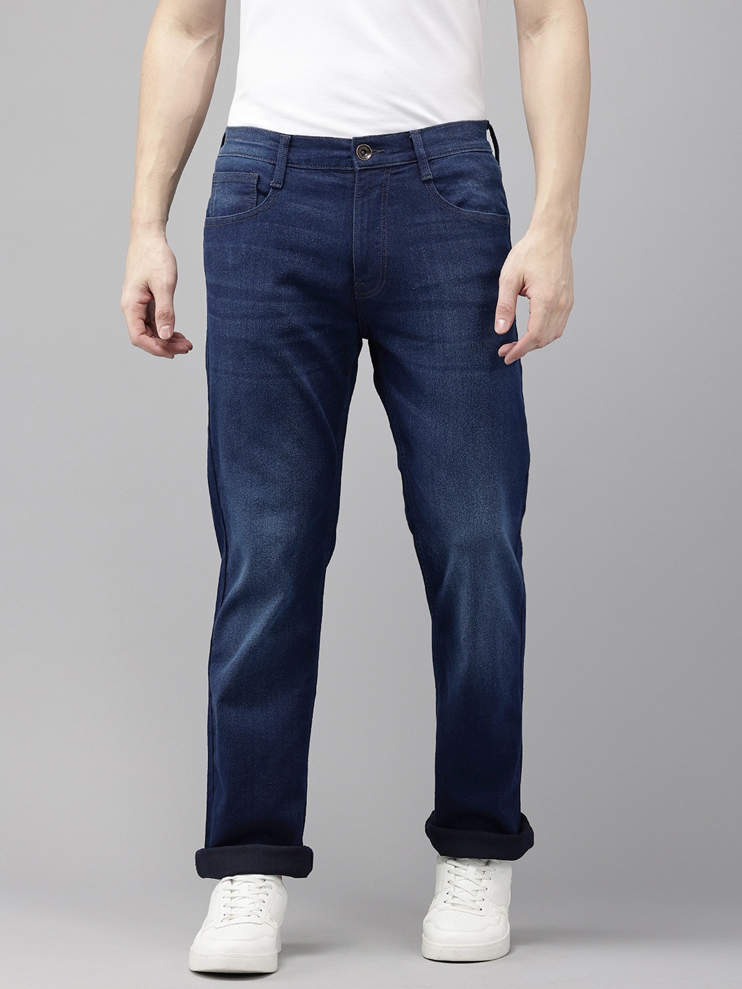 

Pepe Jeans Men Holborne Straight Fit Light Fade Stretchable Jeans, Black