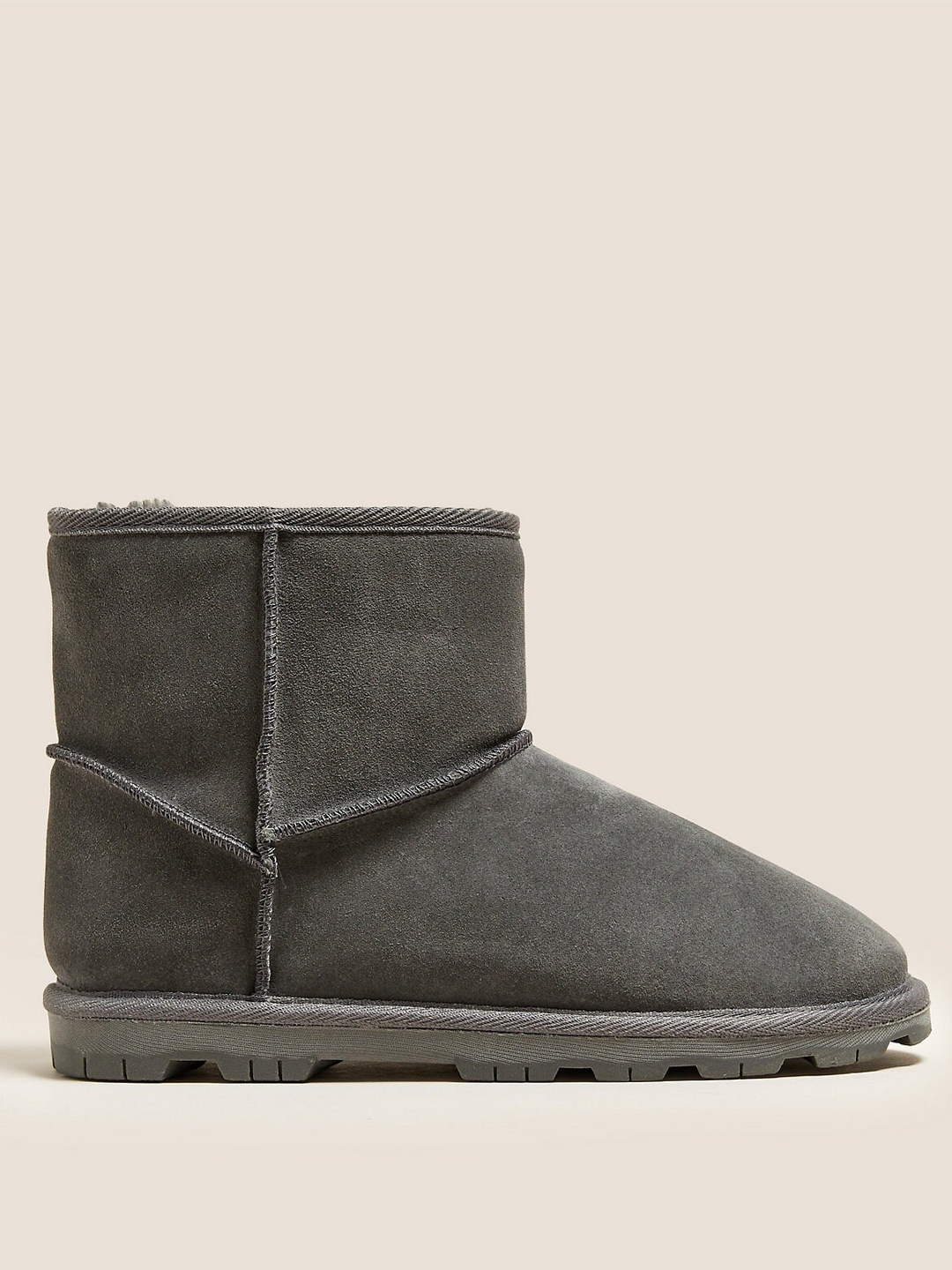

Marks & Spencer Women Grey Solid Winter Boots