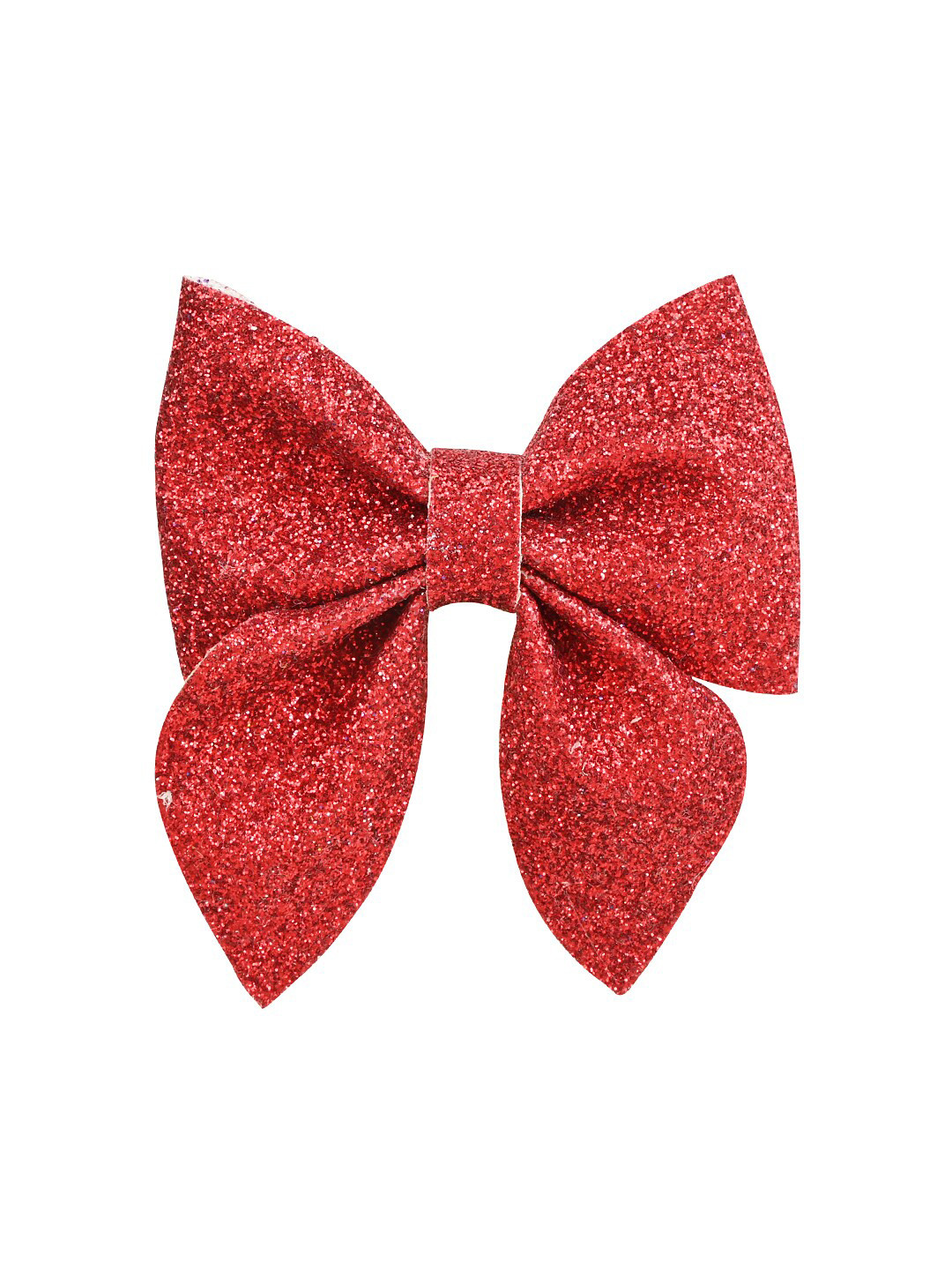 

Aye Candy Girls Red Glitter Medium Sailor Bow Alligator Hair Clip