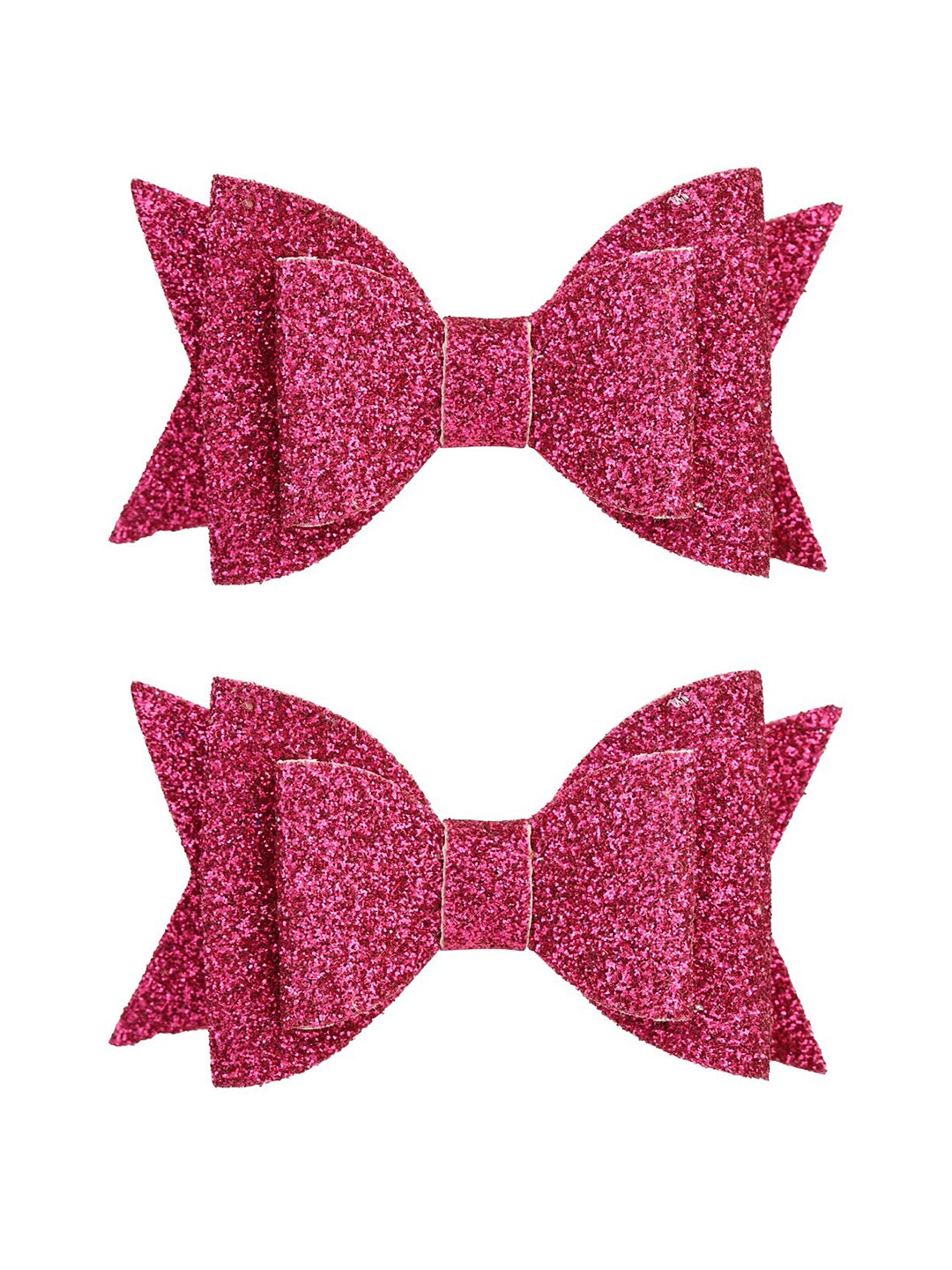 

Aye Candy Girls Magenta Set of 2 Bow Alligator Hair Clip