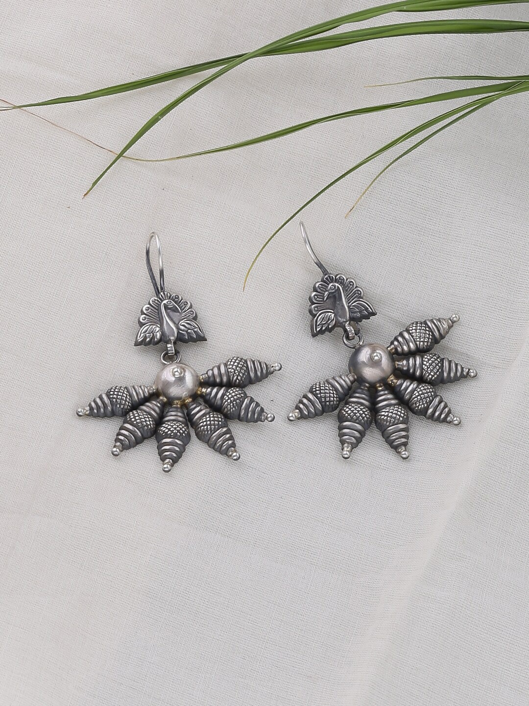 

ADORN by Nikita Ladiwala Women 92.5 Sterling Silver Contemporary Drop Earrings