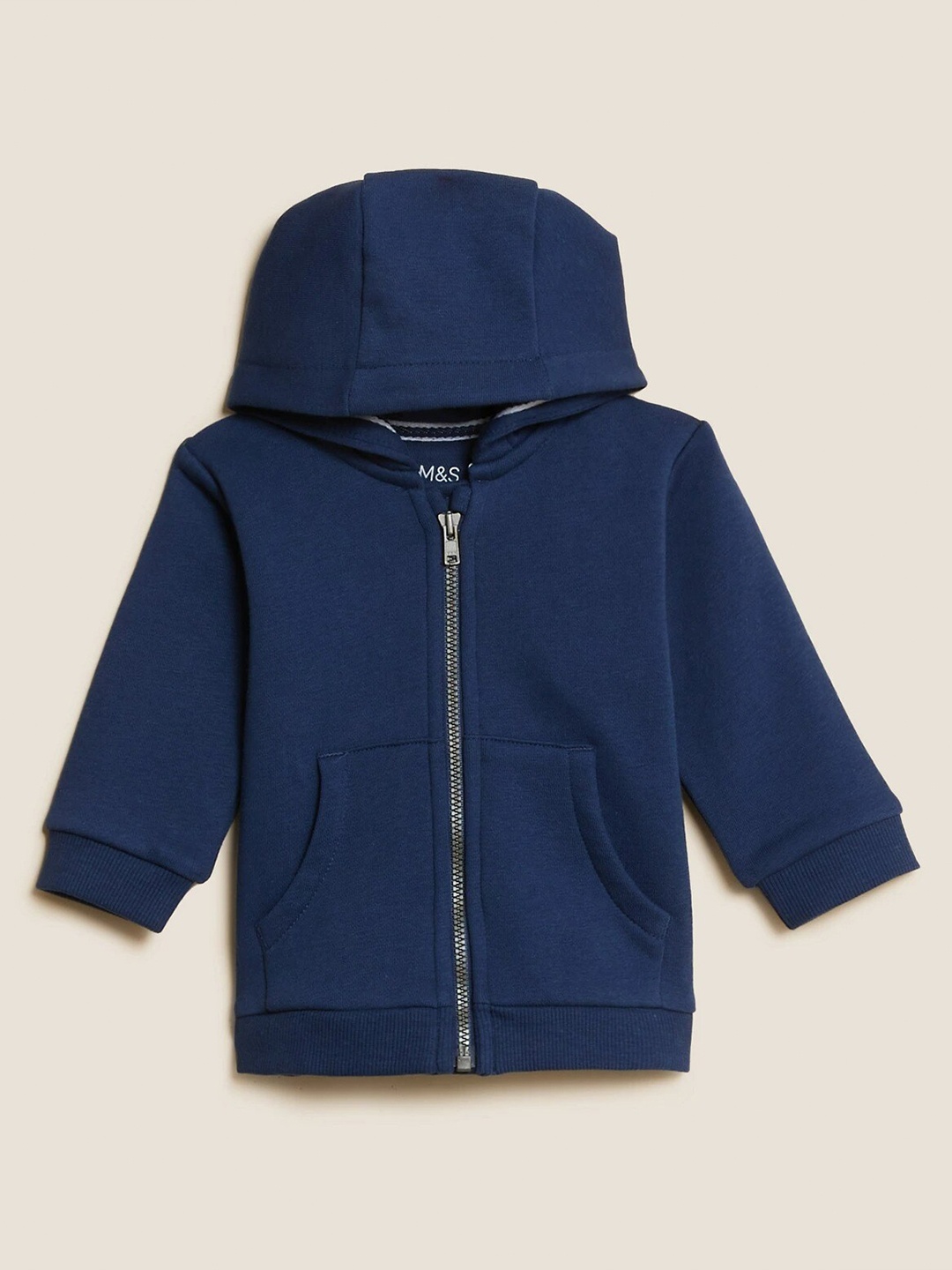 

Marks & Spencer Kids Blue Hooded Sweatshirt