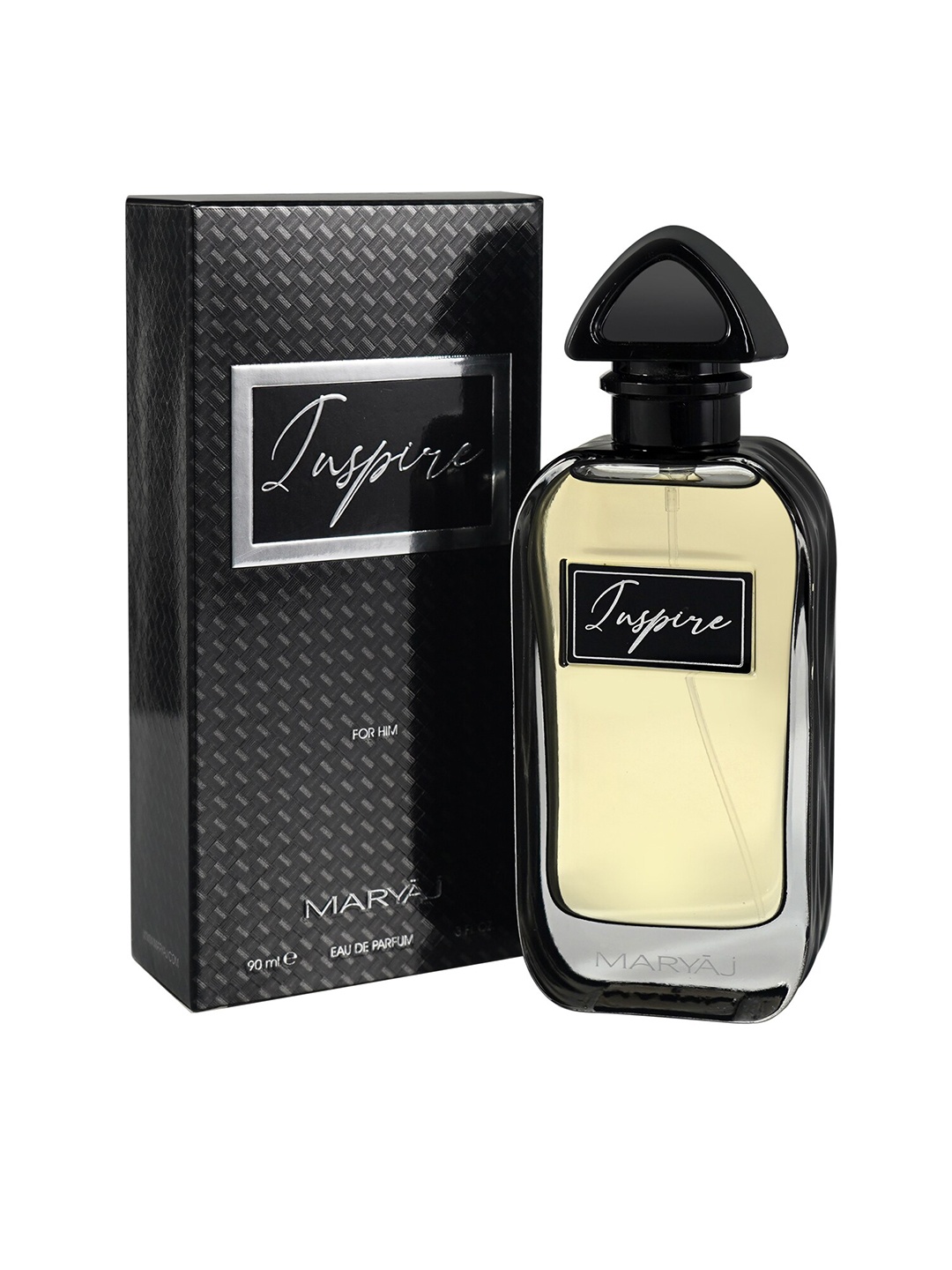 

Maryaj Men Inspire Eau De Parfum - 90 ml, Black