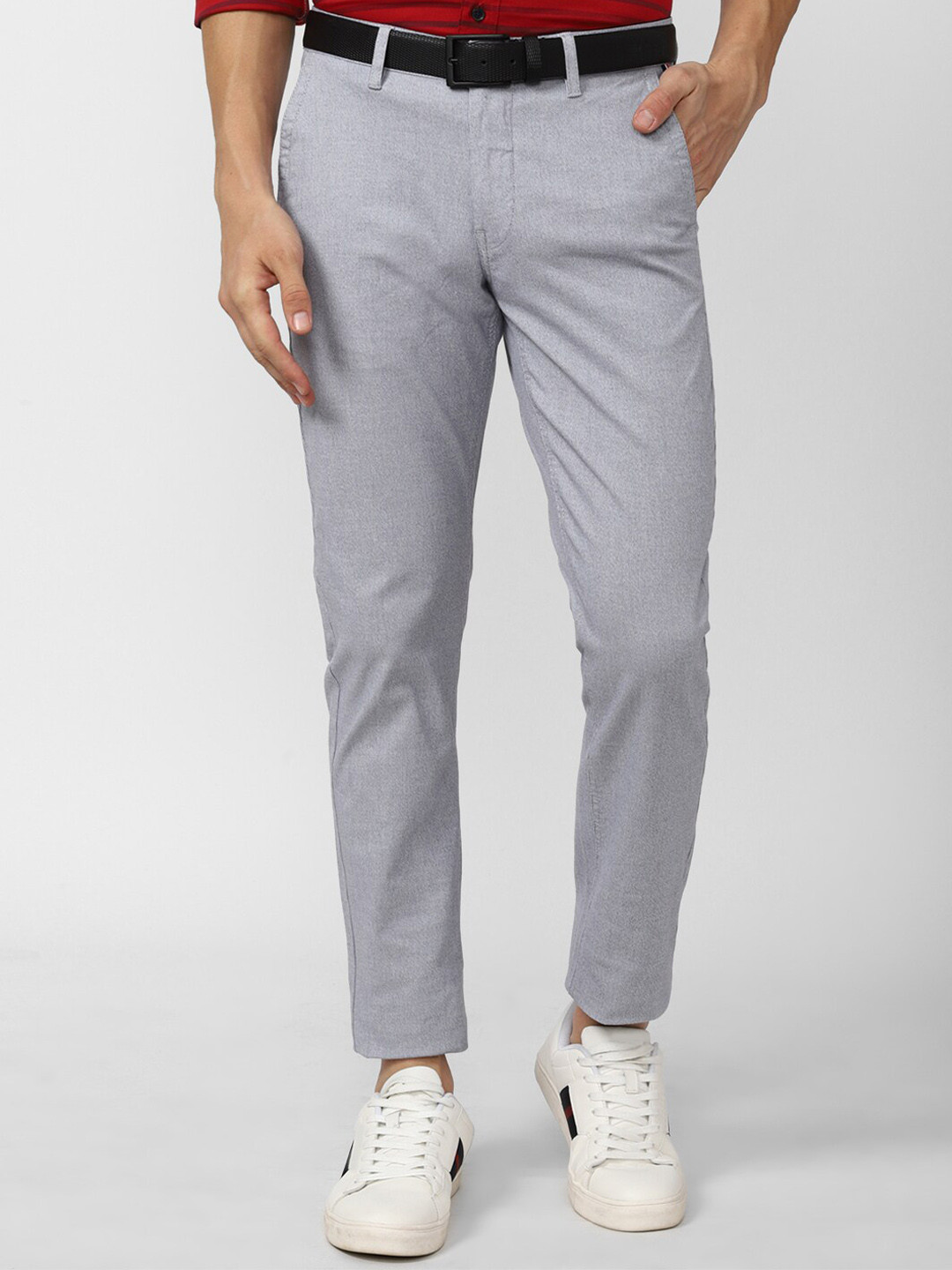 

Van Heusen Sport Men Grey Slim Fit Causal Trousers