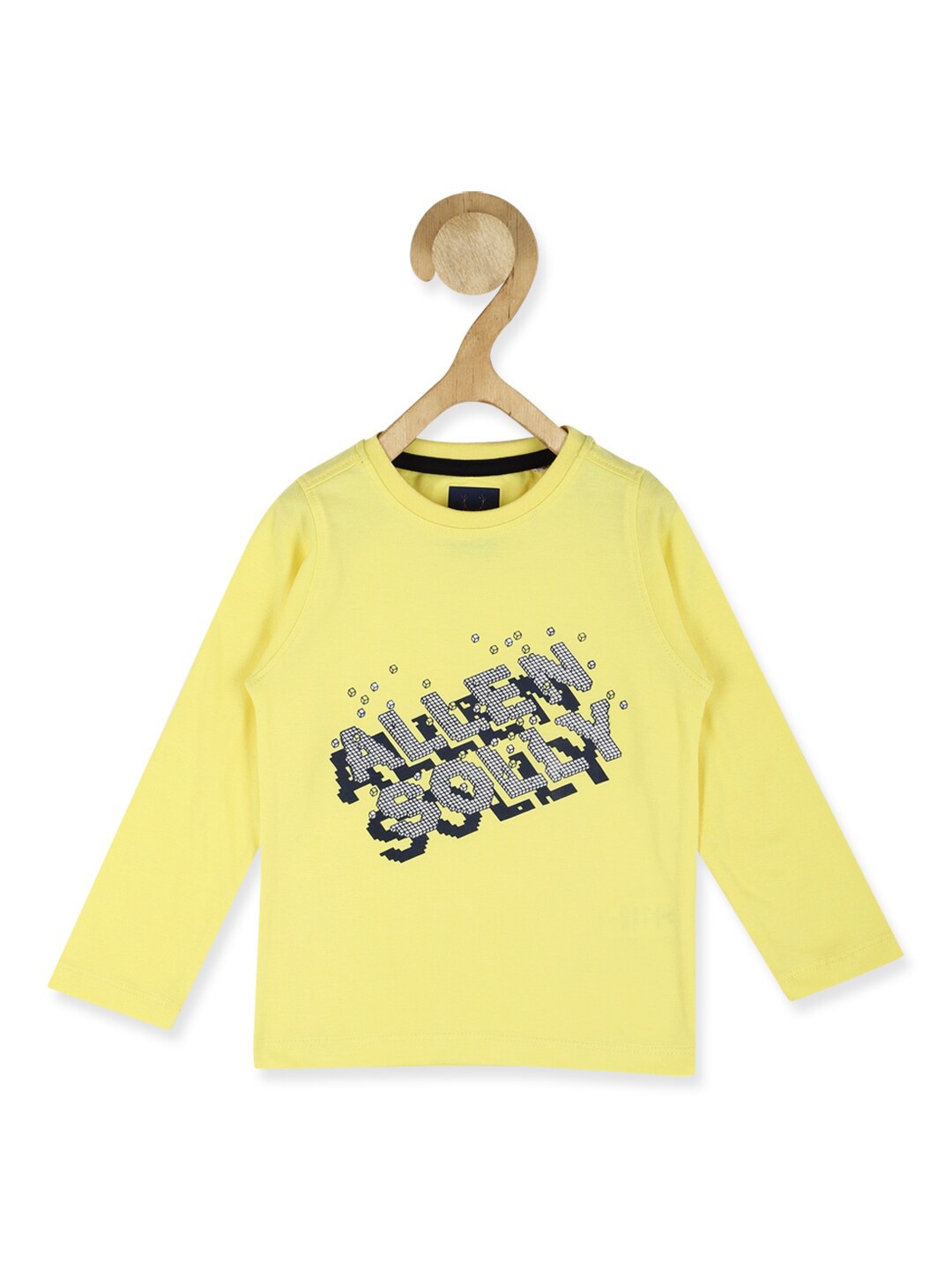 

Allen Solly Junior Boys Typography Printed T-shirt, Yellow
