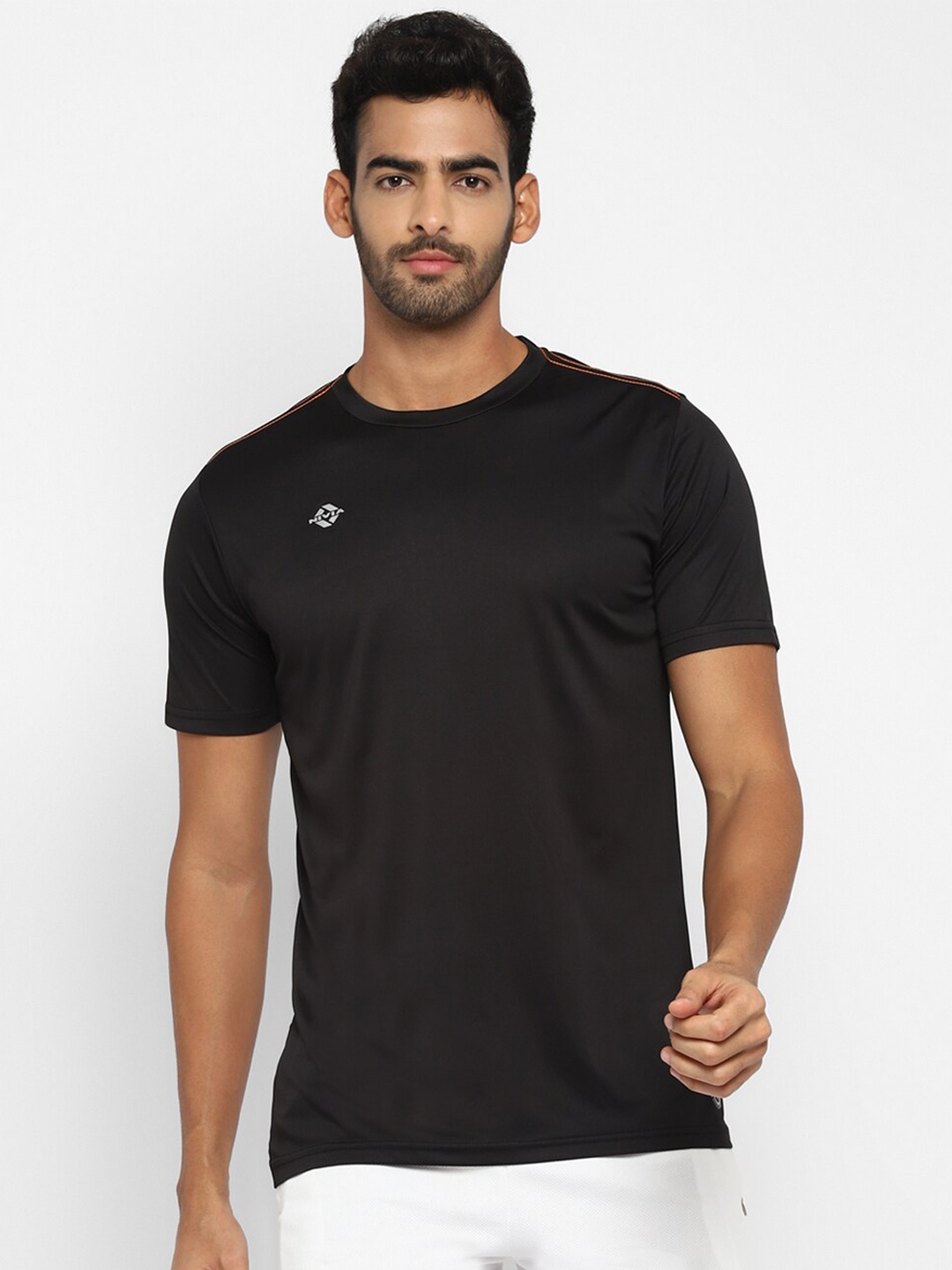 

NIVIA Men Black T-shirt