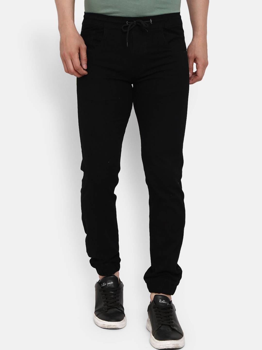 

V-Mart Men Black Solid Classic Joggers