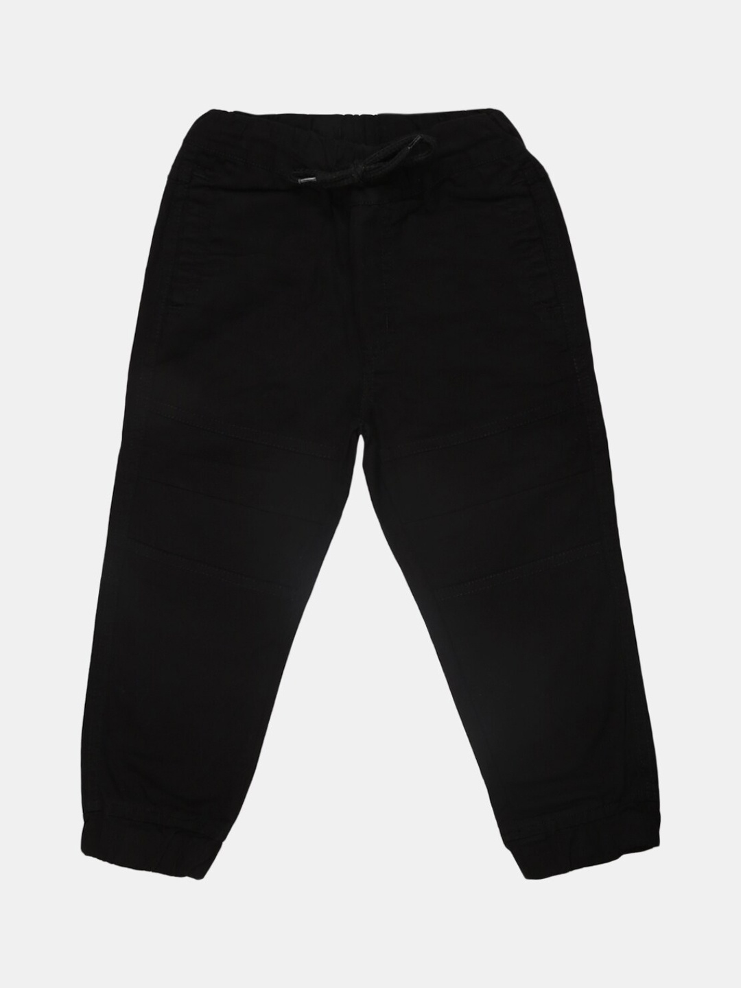 

V-Mart Boys Black Solid Classic Chinos Trousers