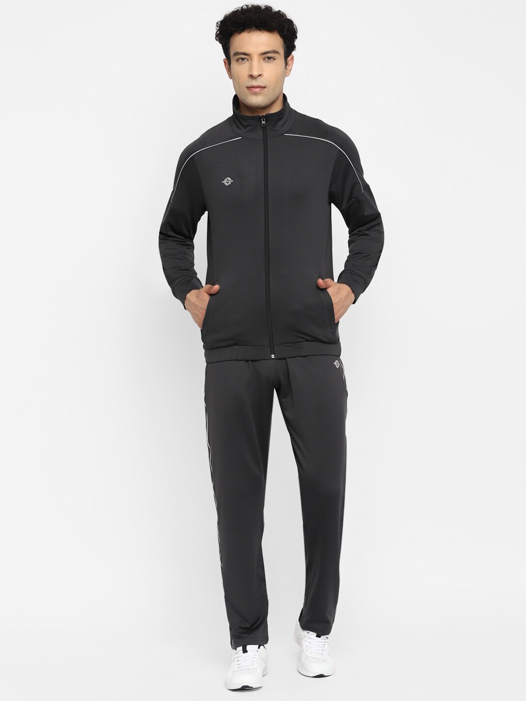 

NIVIA Men Grey Solid Tracksuits