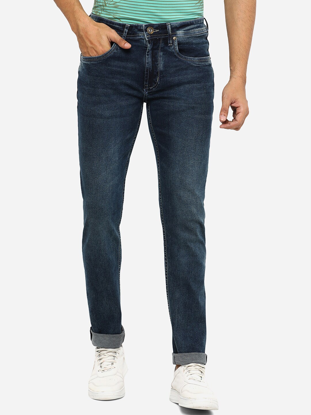 

JADE BLUE Men Blue Slim Fit Jeans