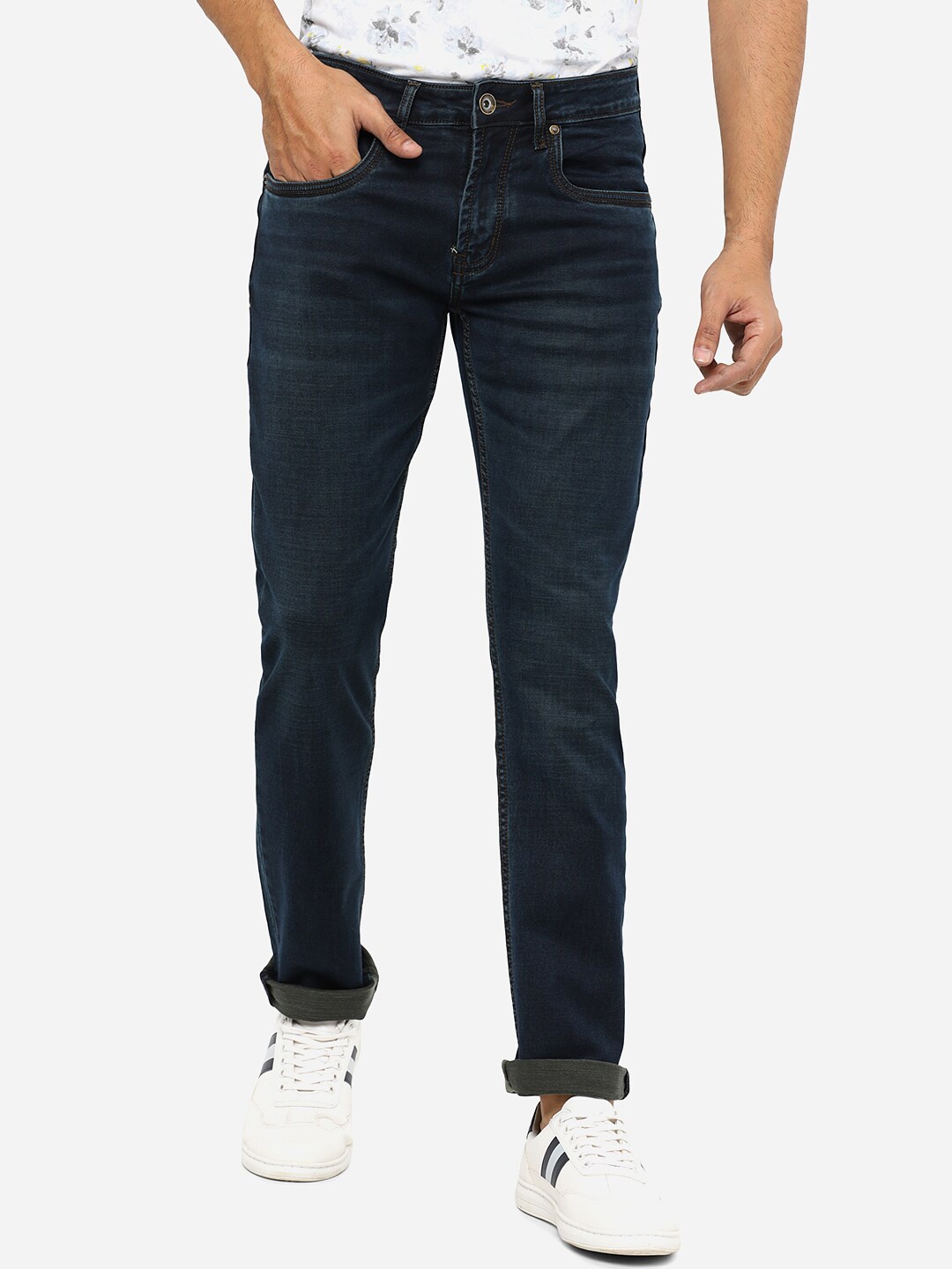 

JADE BLUE Men Navy Blue Slim Fit Jeans
