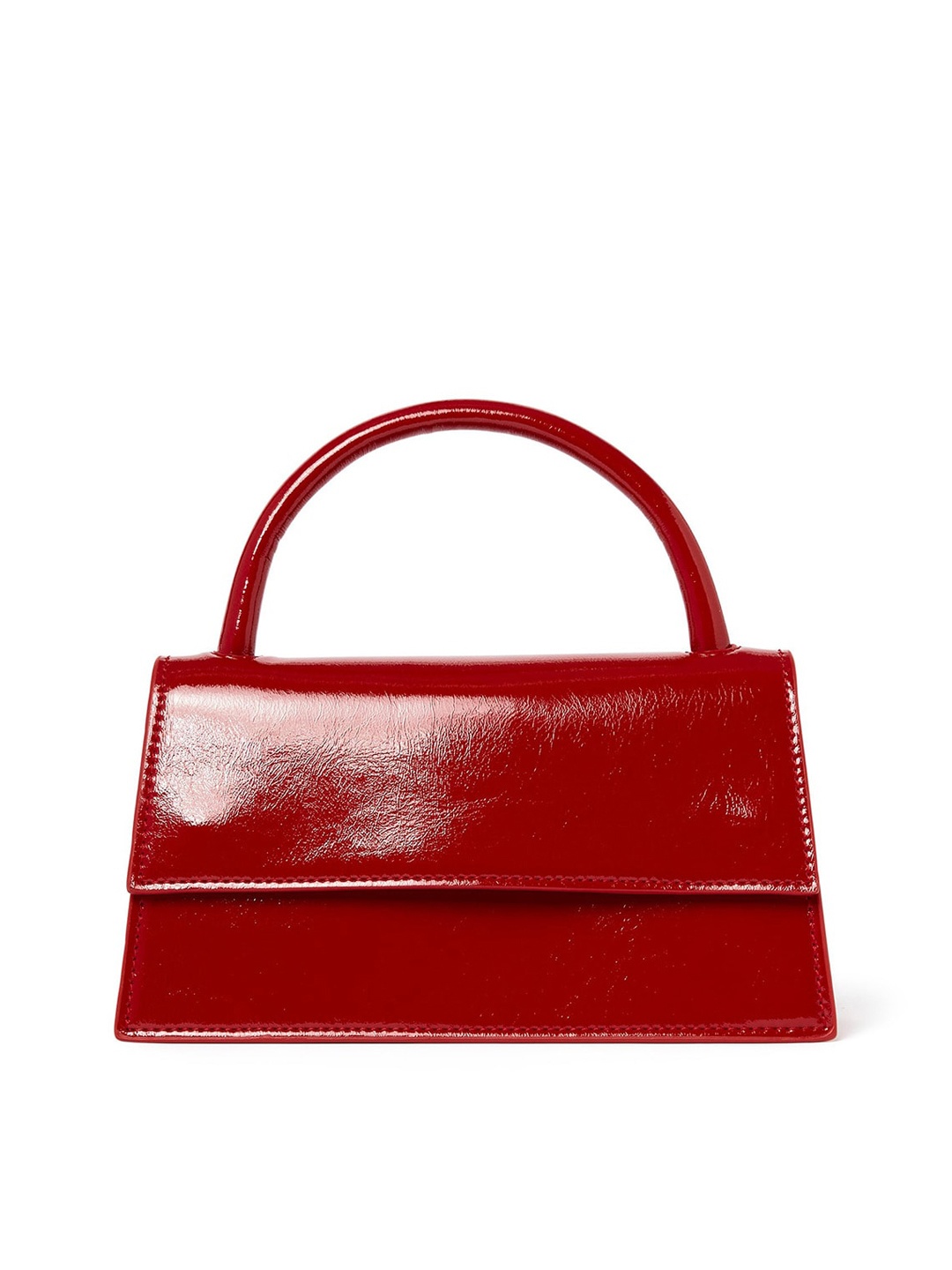 

Forever New Women Red PU Structured Sling Bag