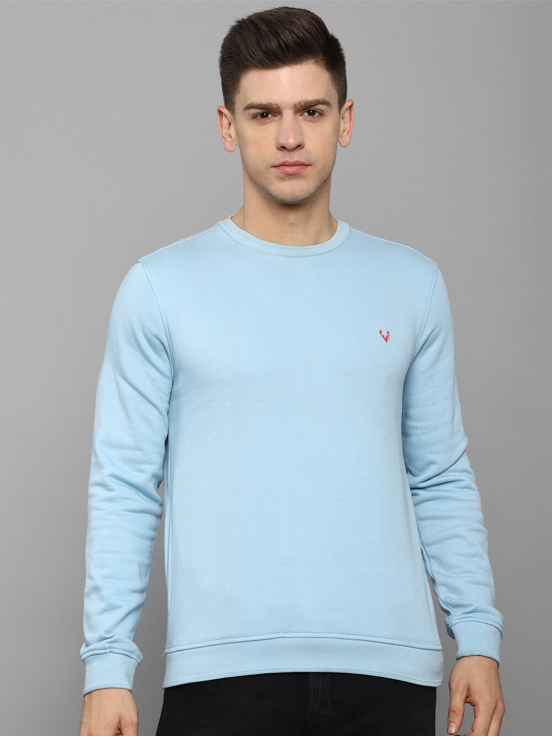 

Allen Solly Sport Men Blue Pure Cotton Sweatshirt