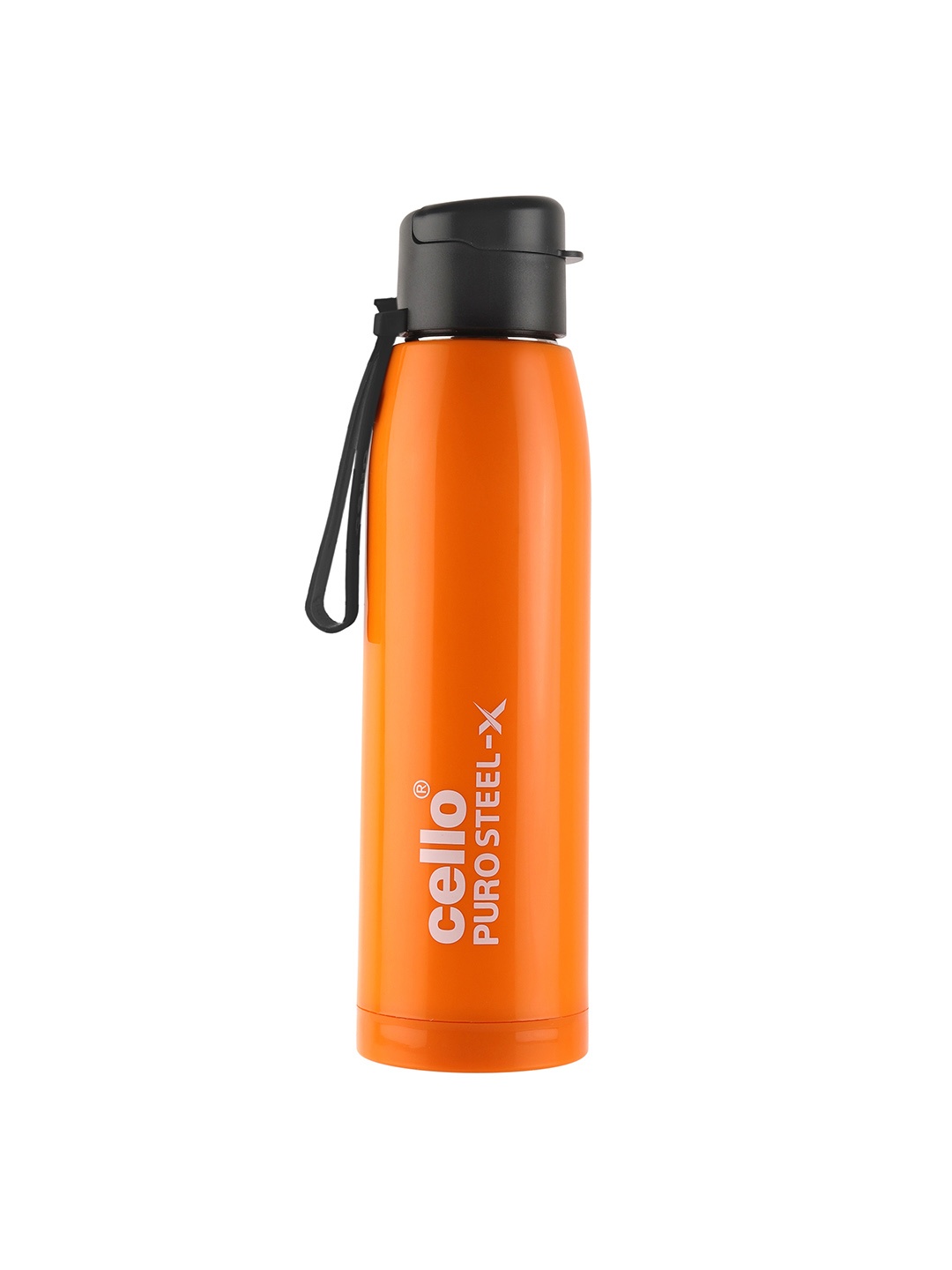 

Cello Puro Steel-X Cooper 900 Orange Inner Stainless Steel Cold Insulated Bottle-740ml