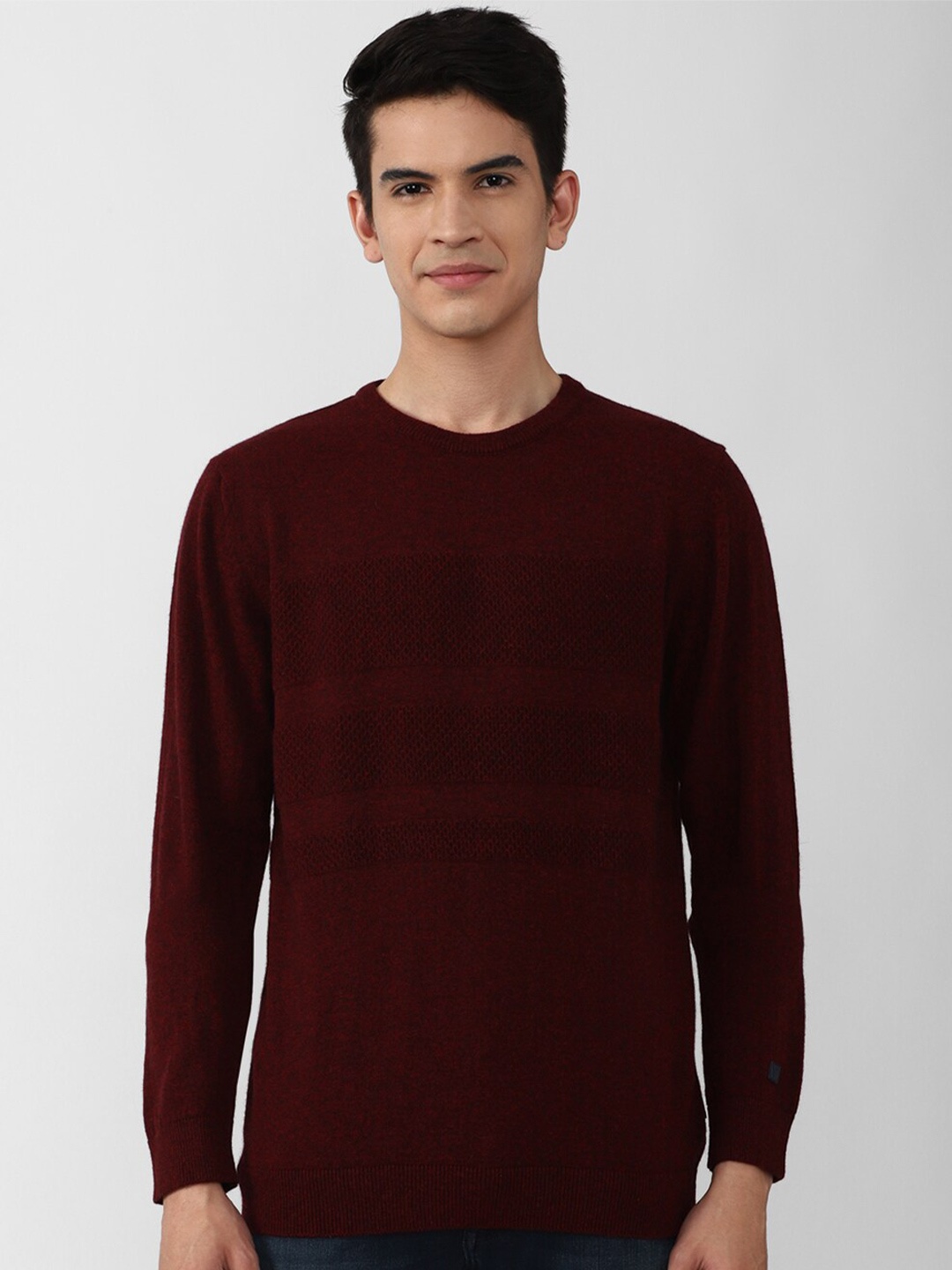 

Van Heusen Sport Men Maroon Cashmere Pullover