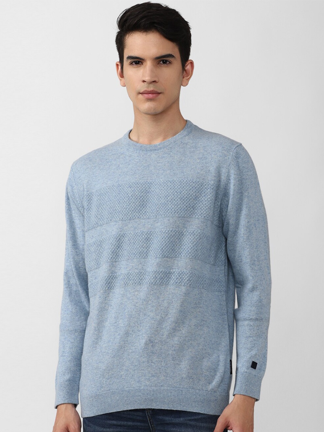 

Van Heusen Sport Men Blue Pure Cashmere Pullover