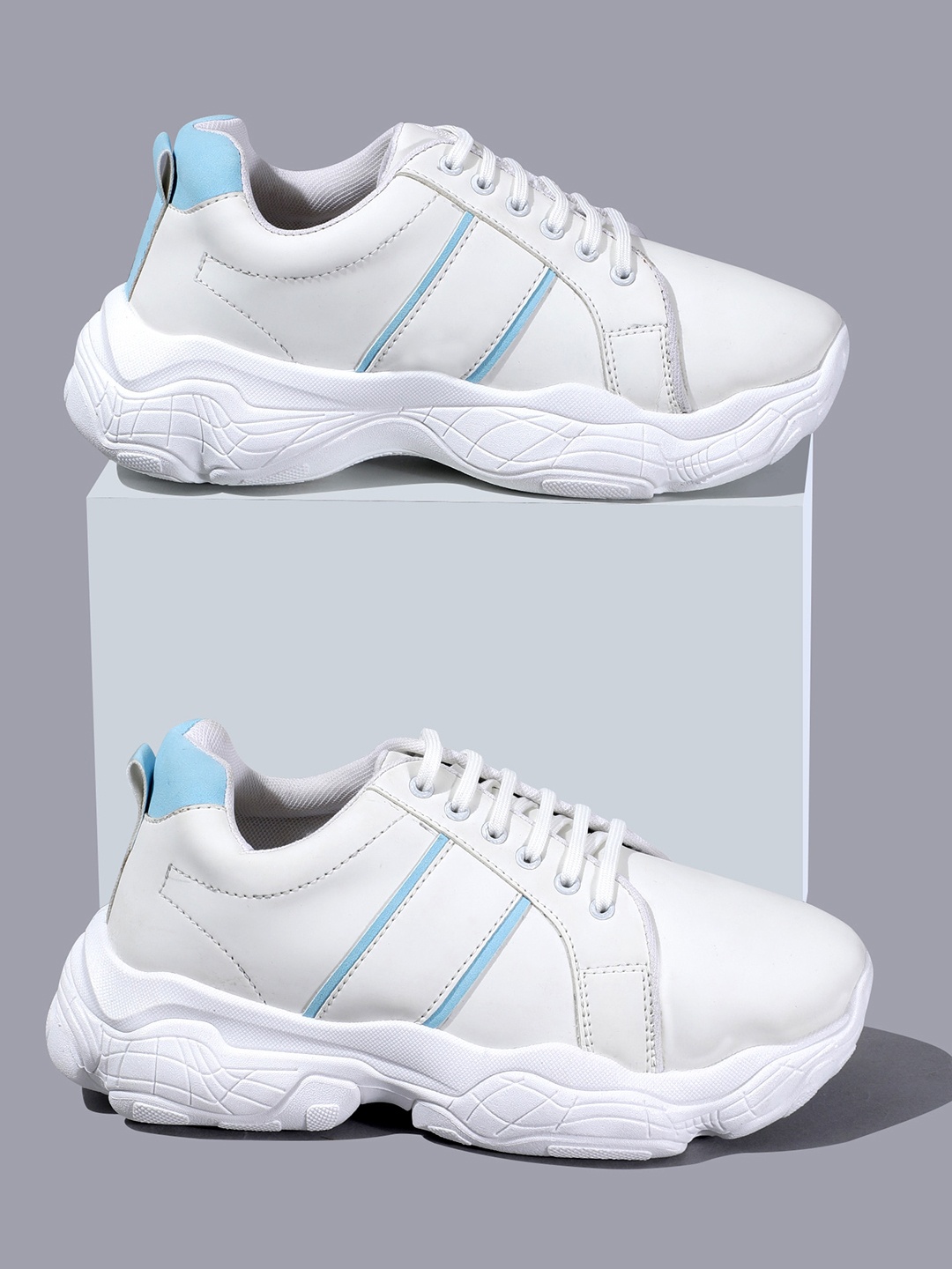 

RapidBox Women White Sneakers