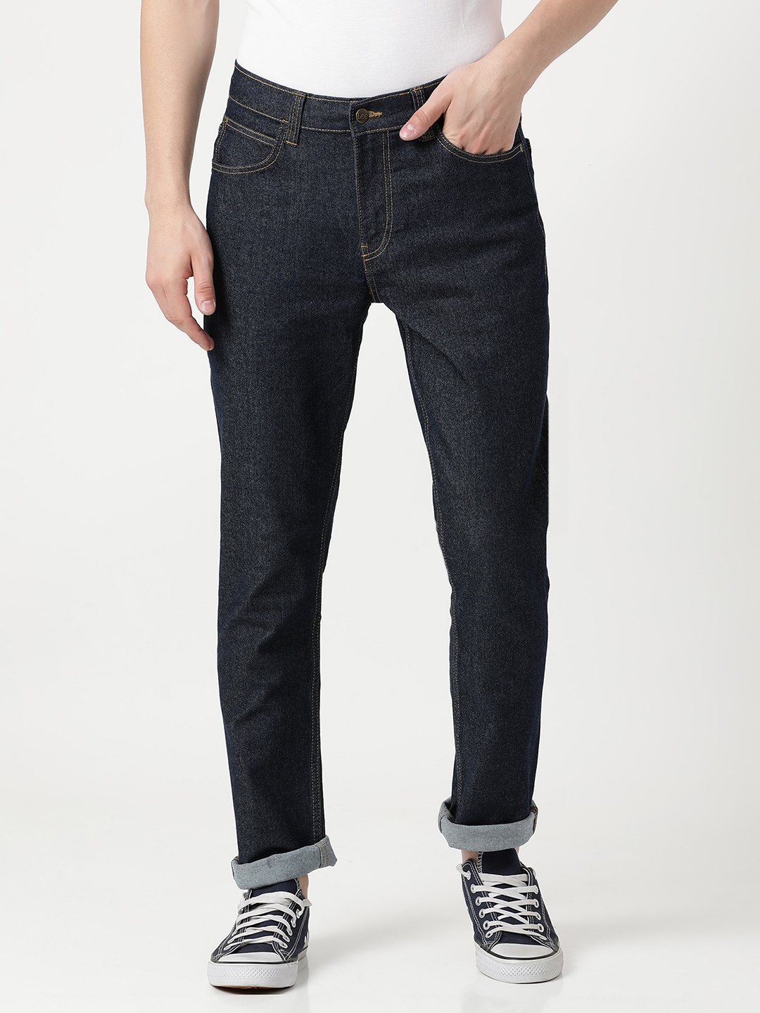 

Lee Men Blue Bruce Skinny Fit Stretchable Jeans