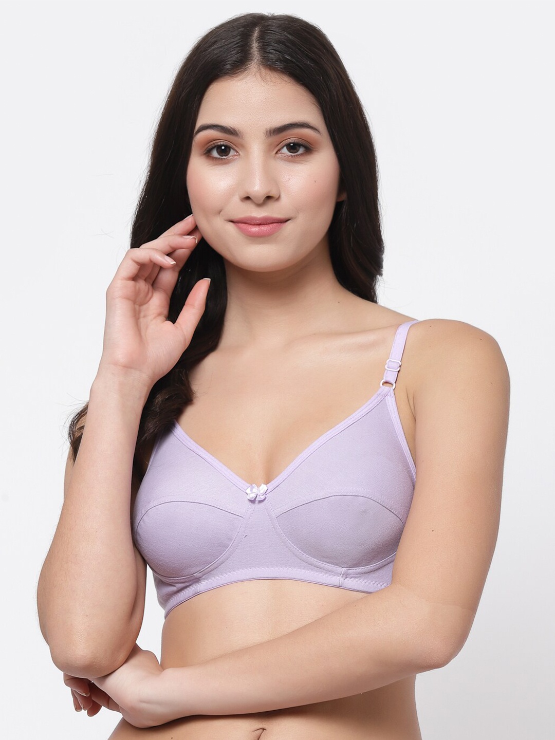 

College Girl Mauve Non Padded Minimizer Bra