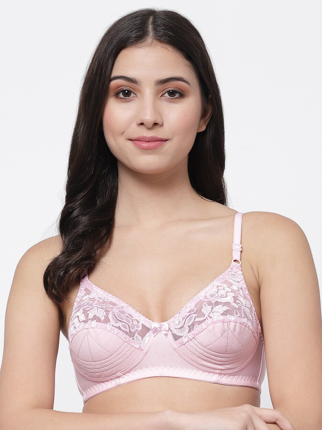 

College Girl Pink Non Padded Everyday Bra