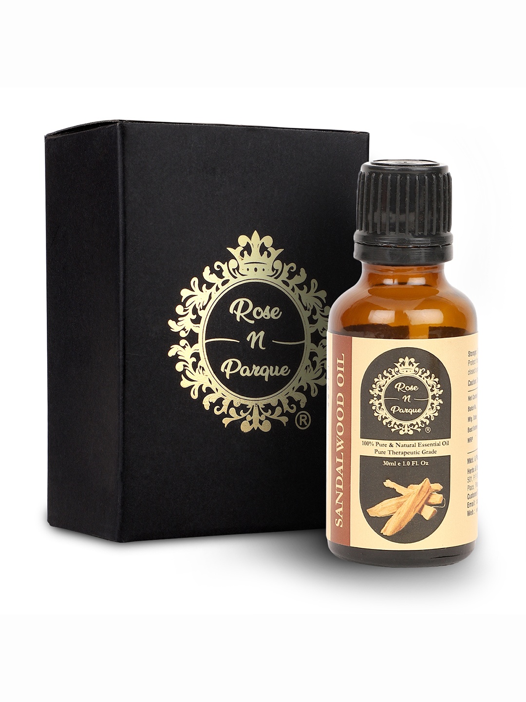 

ROSENPARQUE Sandalwood Essential Oil 30ML, Off white