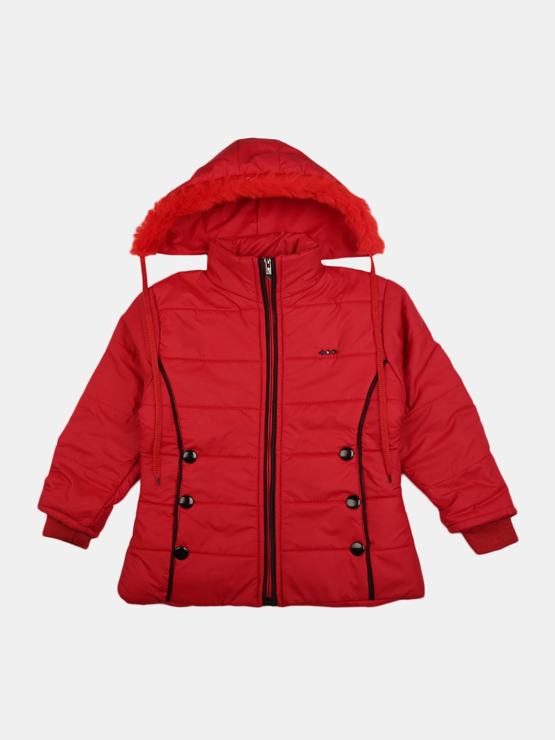 

V-Mart Girls Red Outdoor Padded Jacket