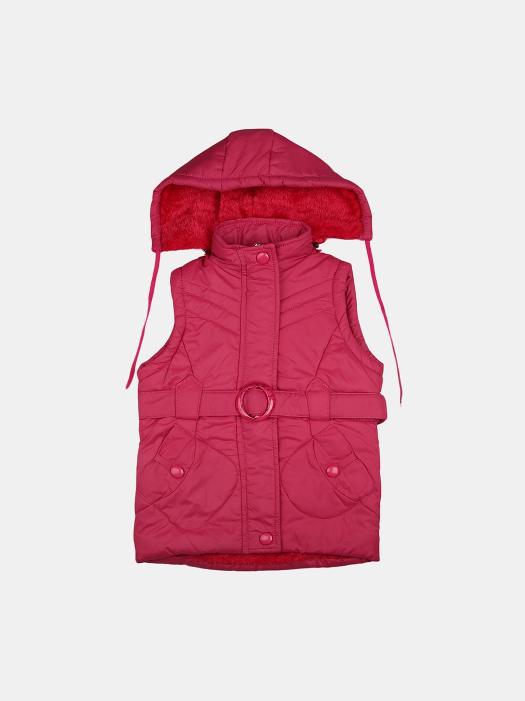 

V-Mart Girls Fuchsia Outdoor Bomber Jacket