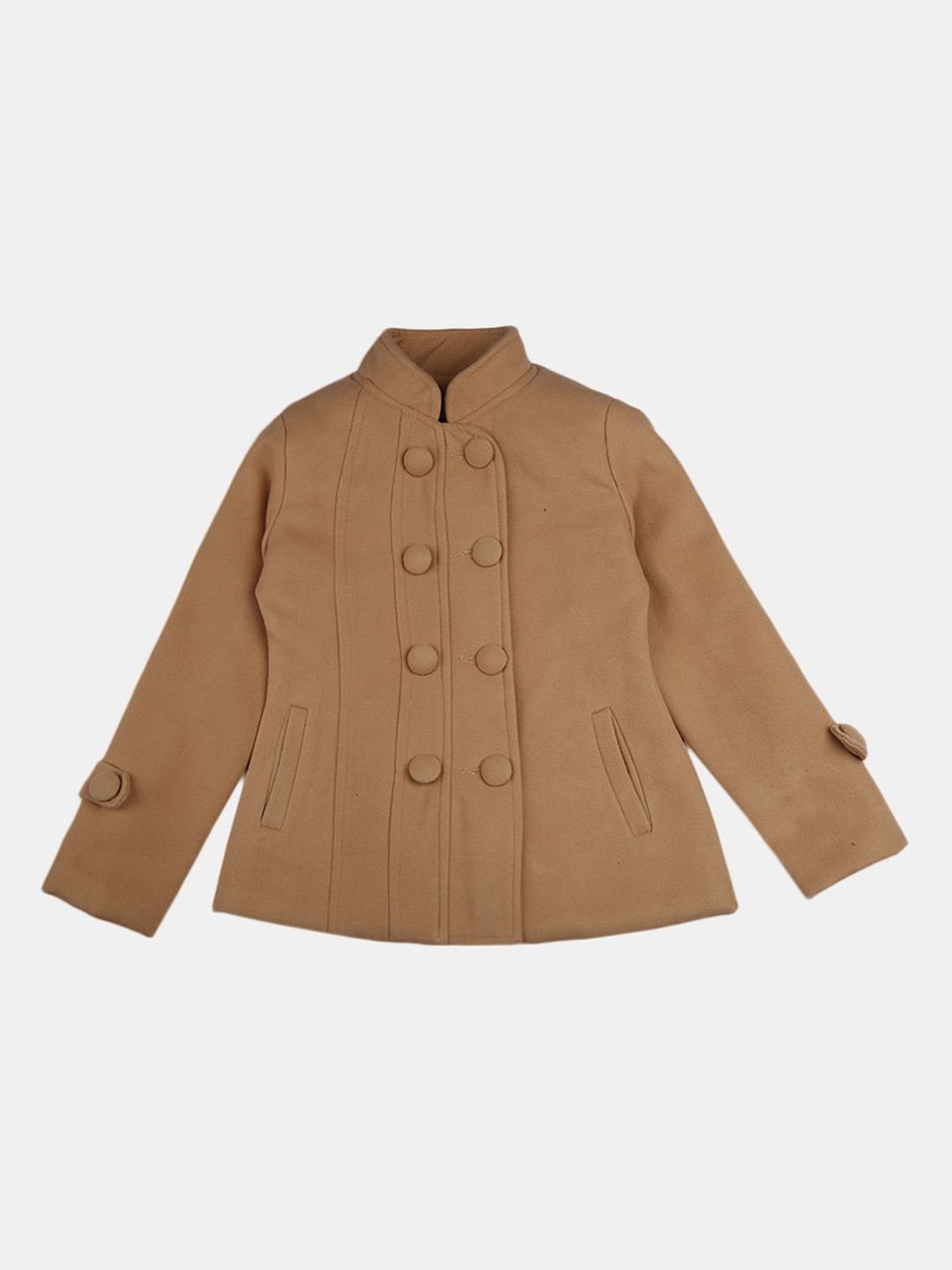 

V-Mart Girls Beige Outdoor Tailored Jacket