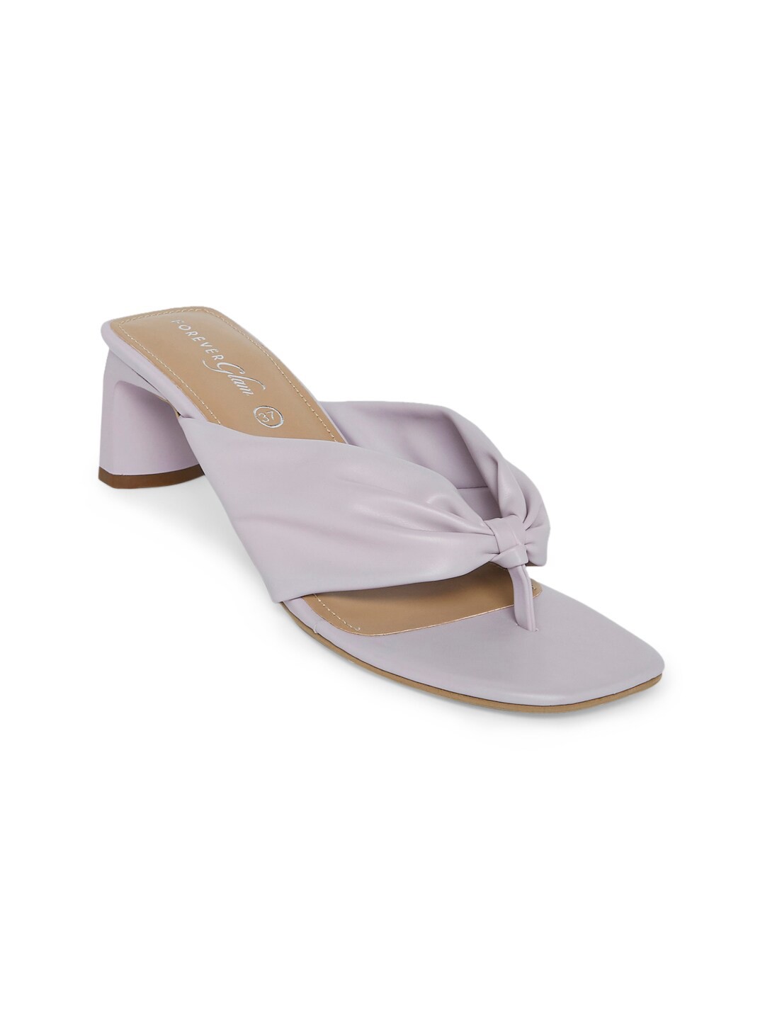 

Forever Glam by Pantaloons Open Toe Slim Heels, Lavender