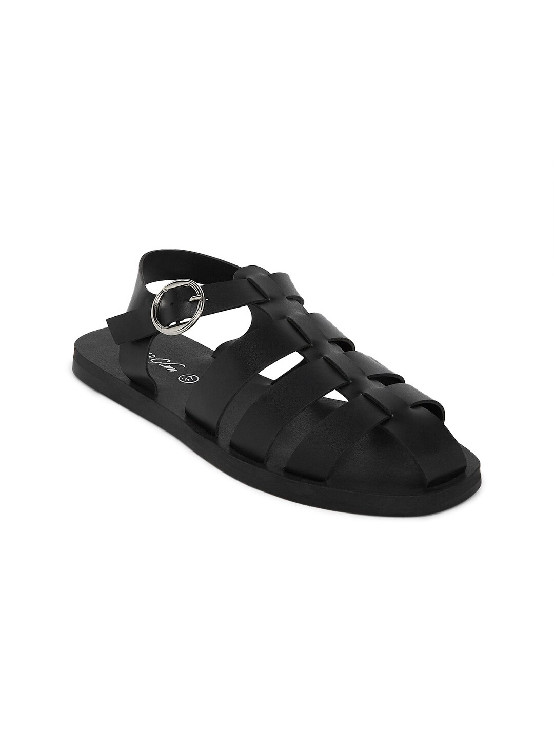 

Forever Glam by Pantaloons Women Black Open Toe Flats