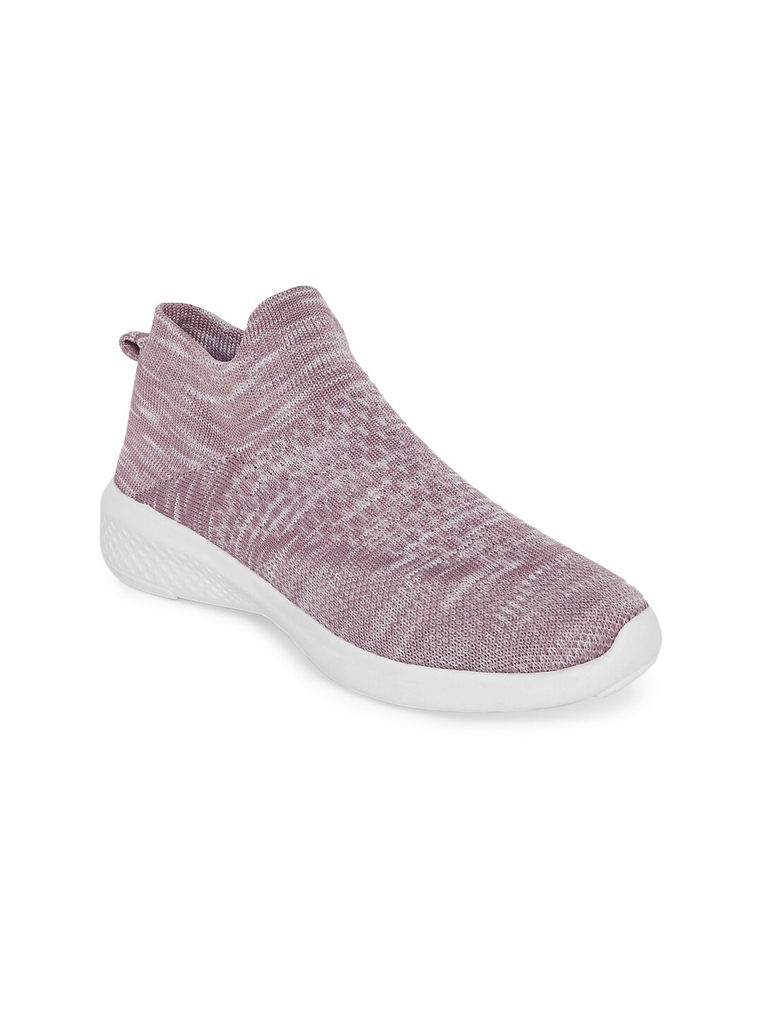 

People Women Purple Textile Running Non-Marking Shoes