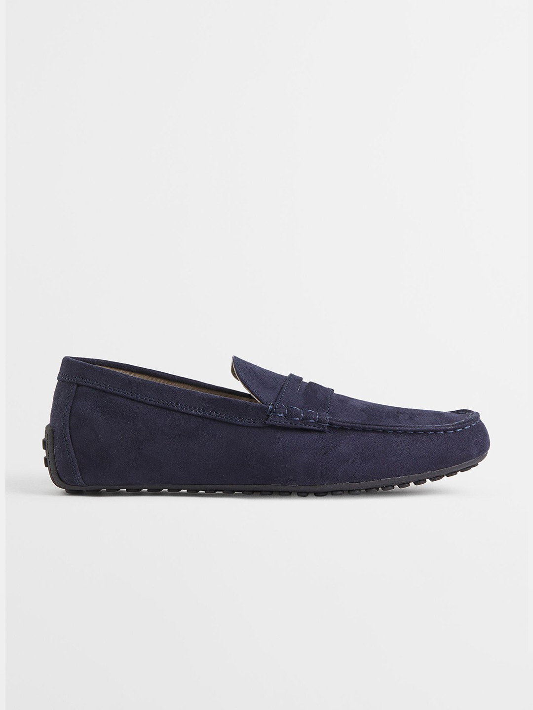 

H&M Men Imitation suede driving shoes, Blue