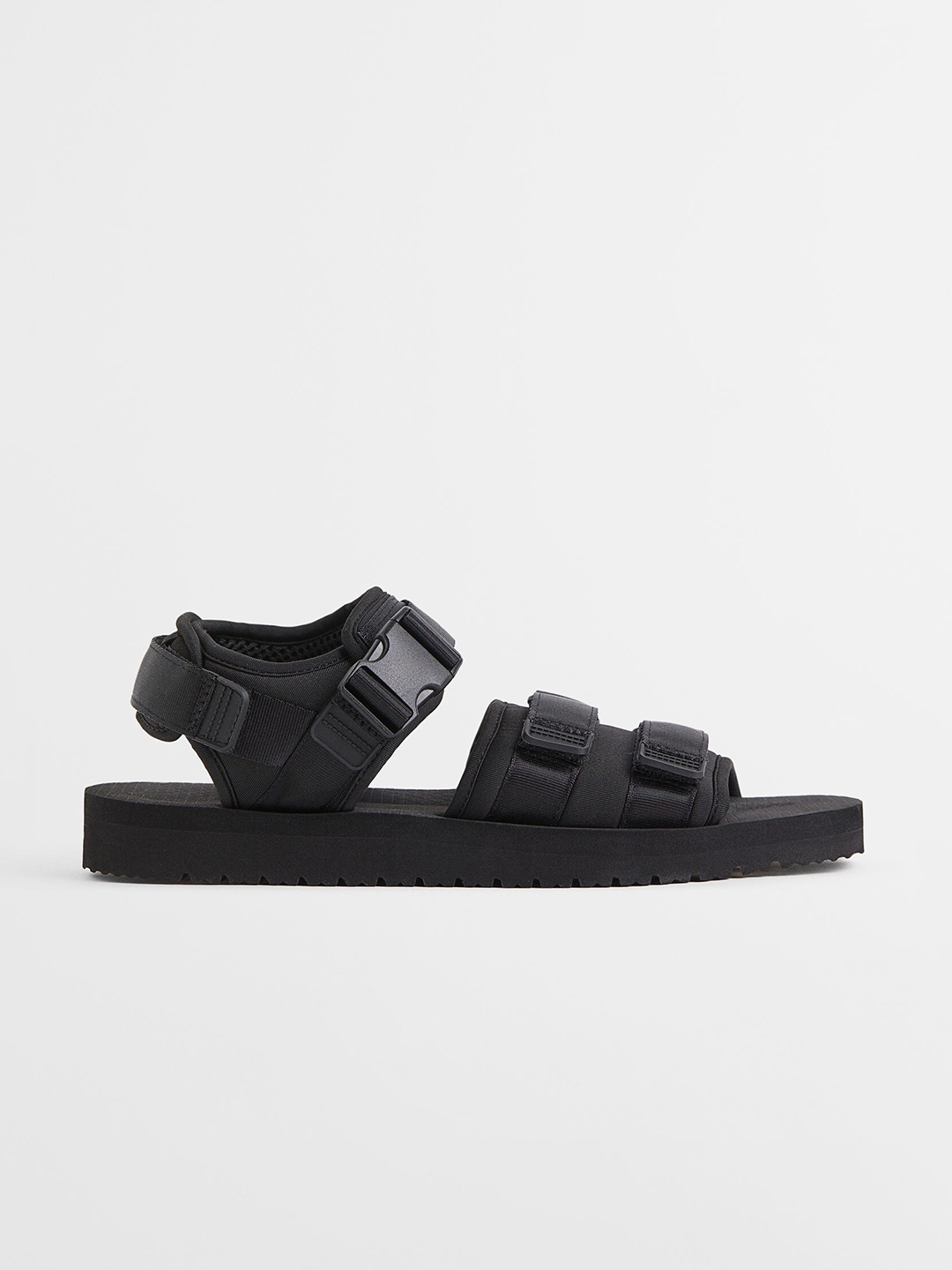 

H&M Men Strappy sandals, Black