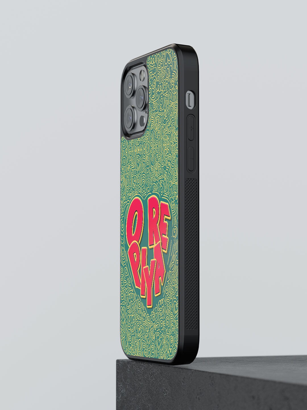 

macmerise Green SK Calliope Flame Design Printed iPhone 12 Pro Max Bumper Case