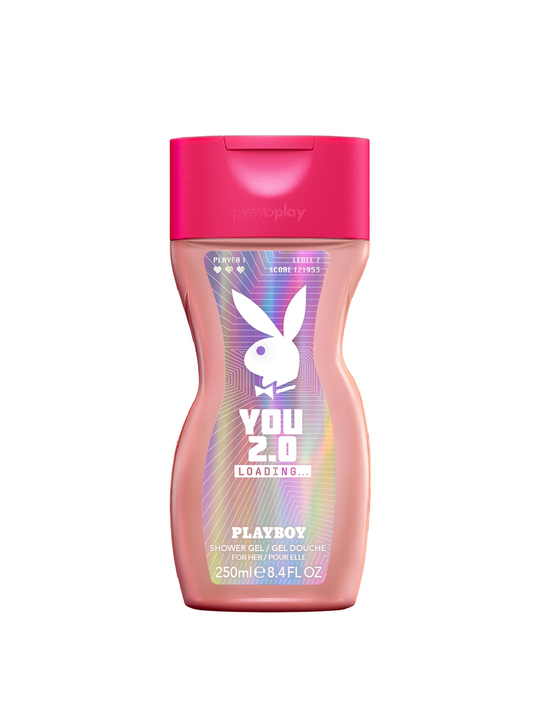 

Playboy You 2.0 Loading Shower Gel - 250 ml, Pink