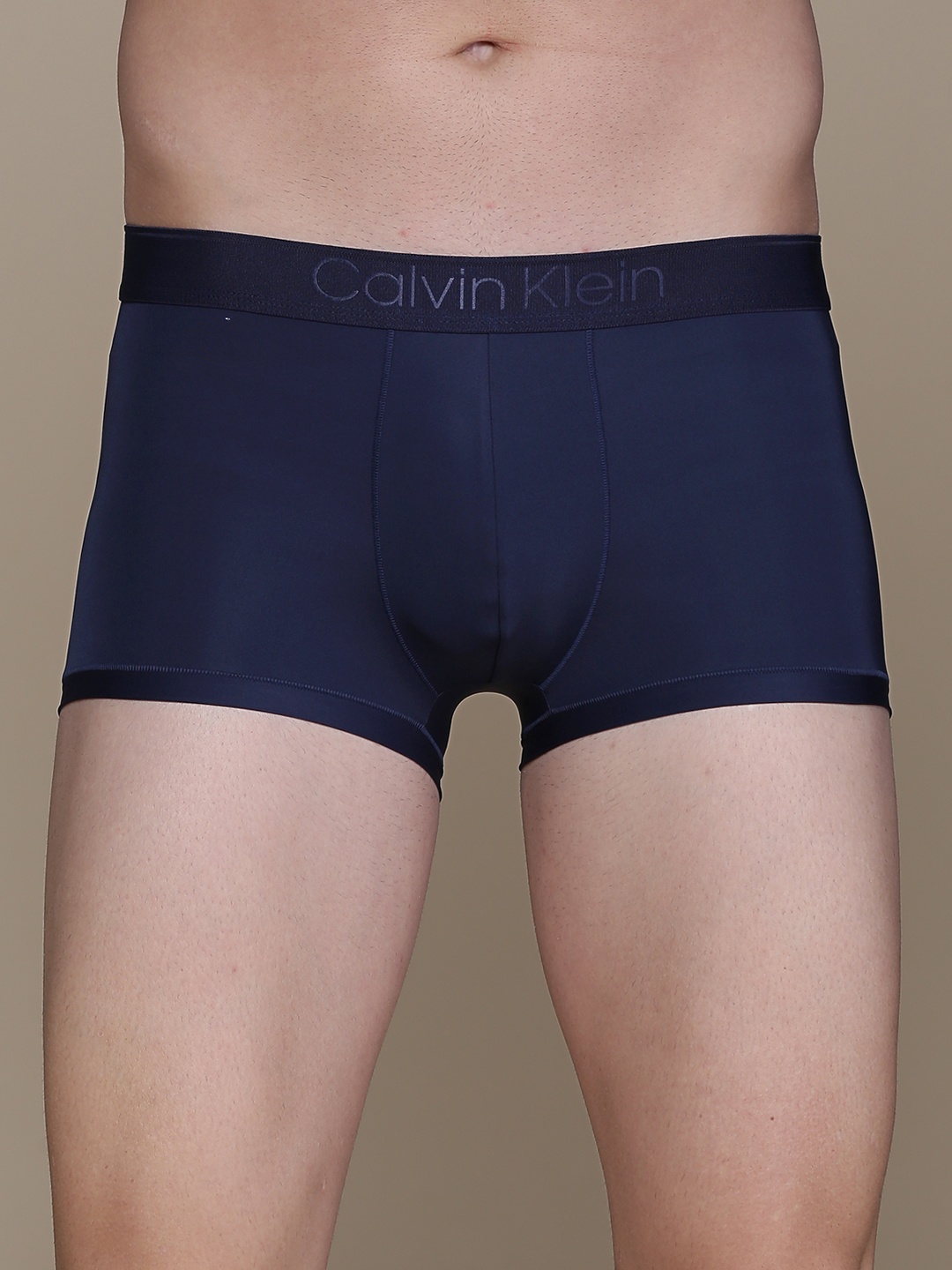 

Calvin Klein Underwear Men Navy Blue Solid Low Rise Trunk NB29048SB