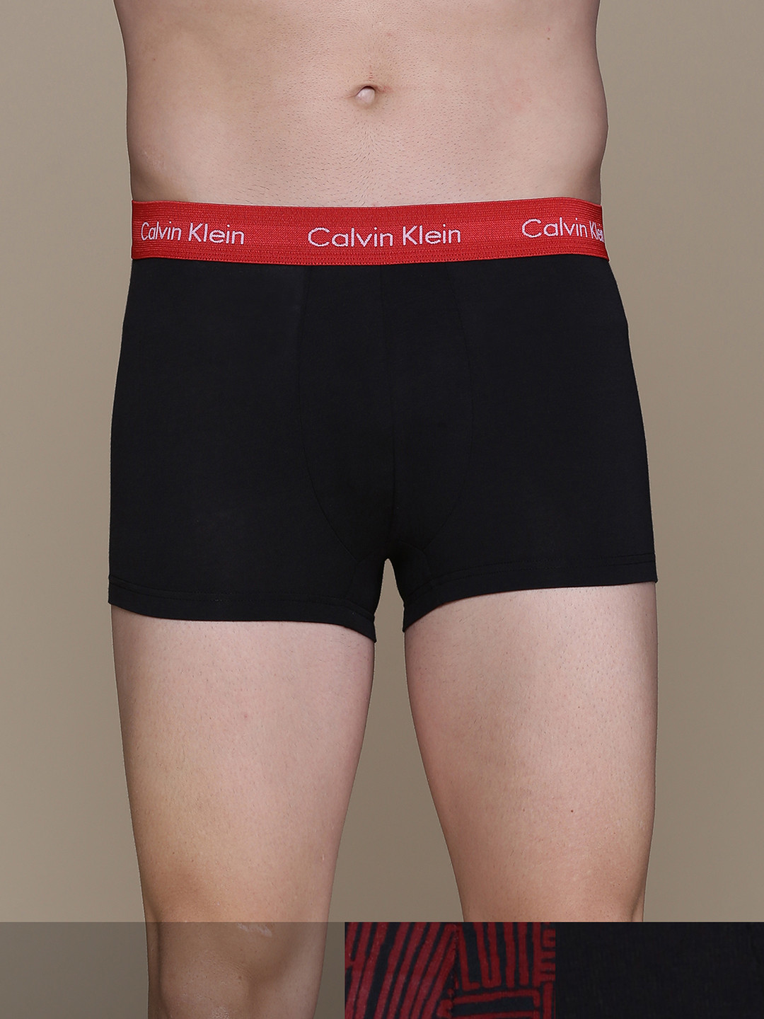 

Calvin Klein Underwear Men Pack of 3 Trunks NB30556G5, Multi
