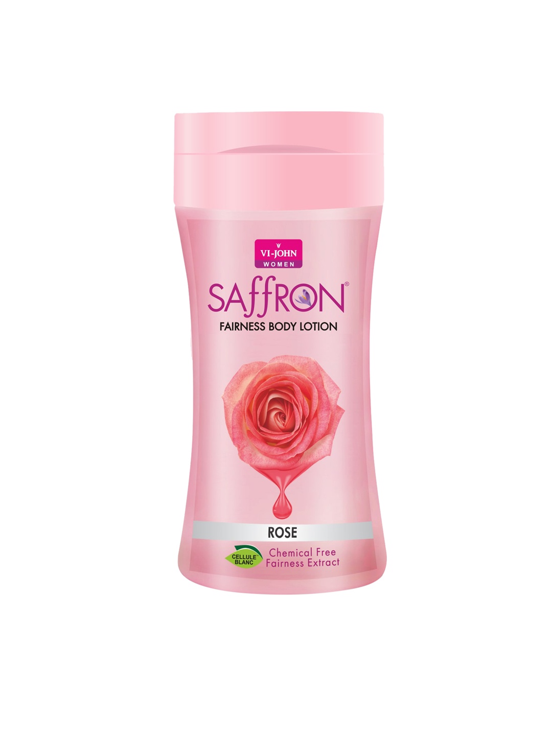 

VI-JOHN Saffron Fairness Rose Body Lotion 250 ml, Pink