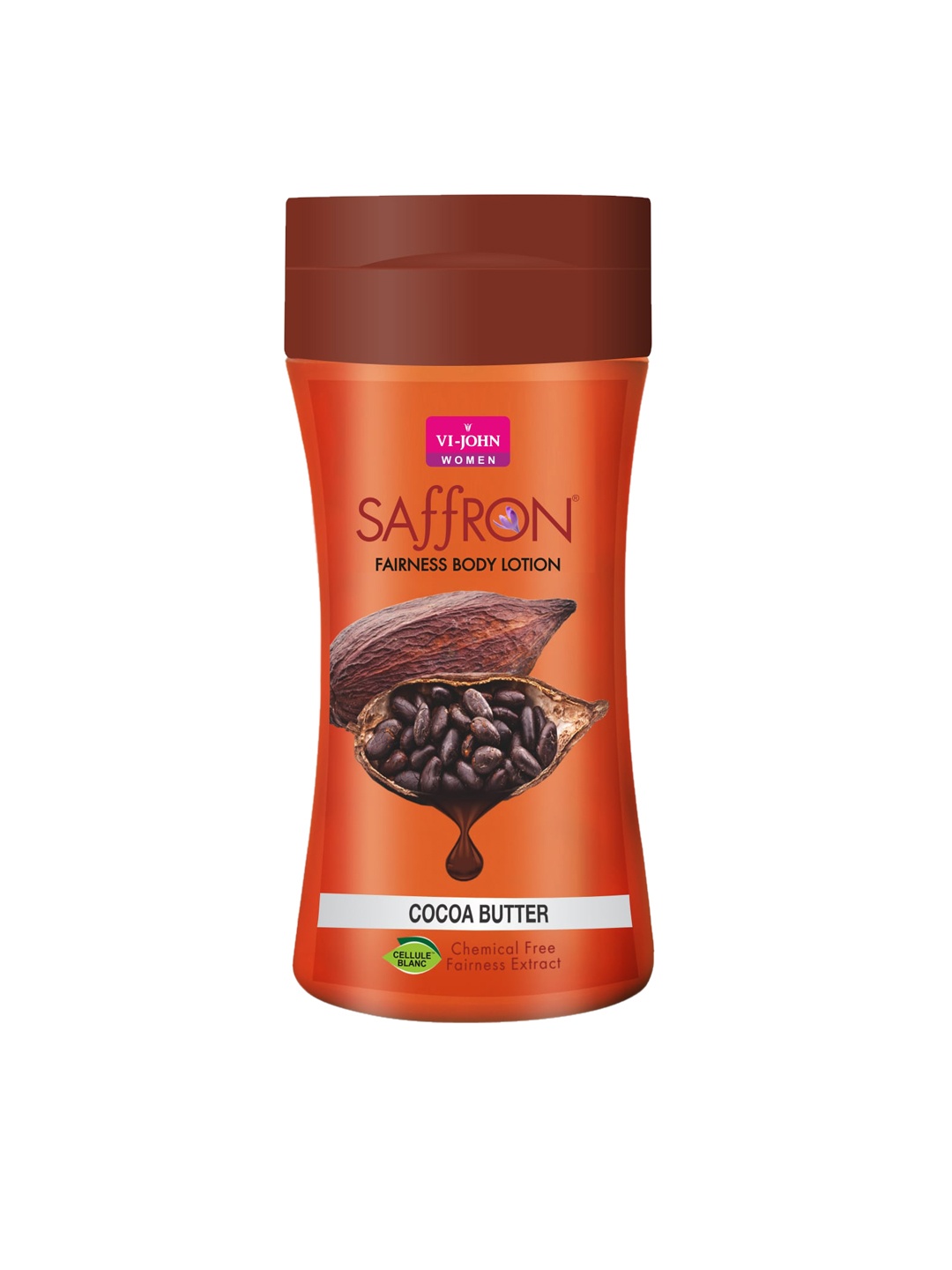 

VI-JOHN Saffron Fairness Cocoa Butter Body Lotion 250 ml Each, Multi